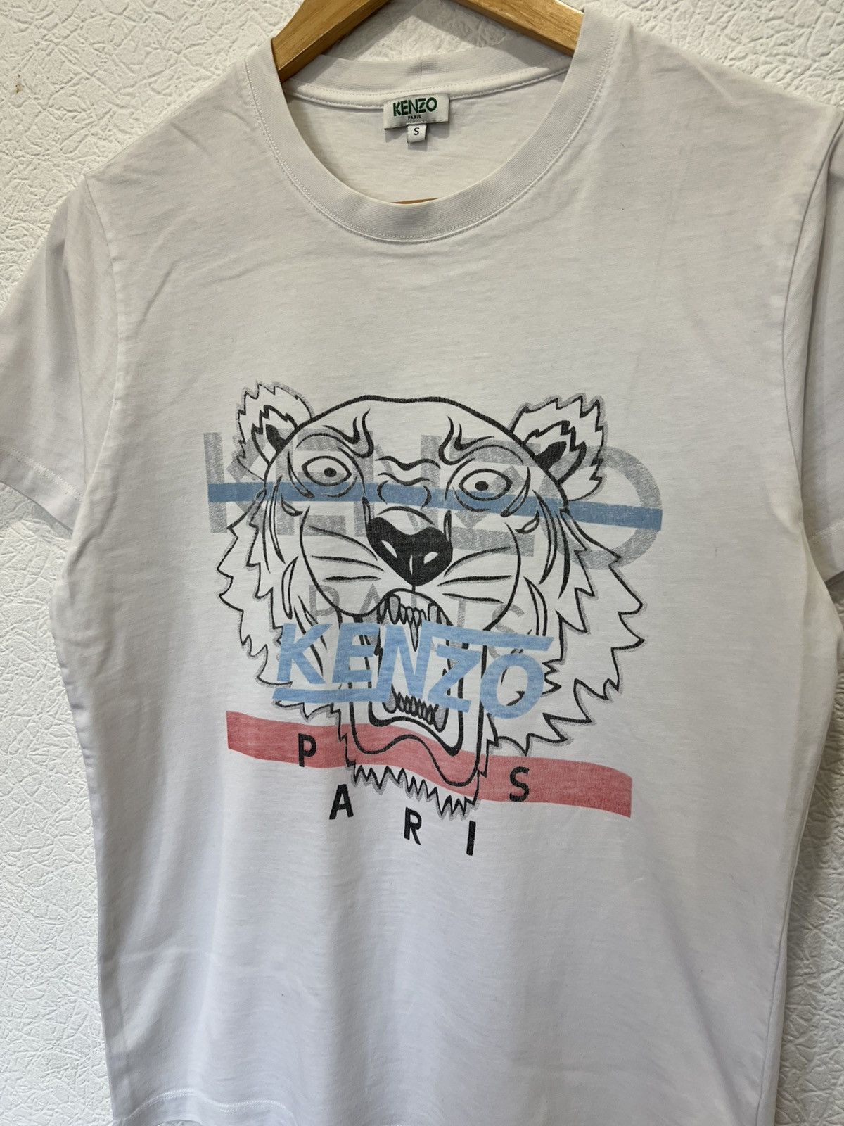 Kenzo Kenzo White Basic T Shirt Tee Size US S / EU 44-46 / 1 - 2 Thumbnail