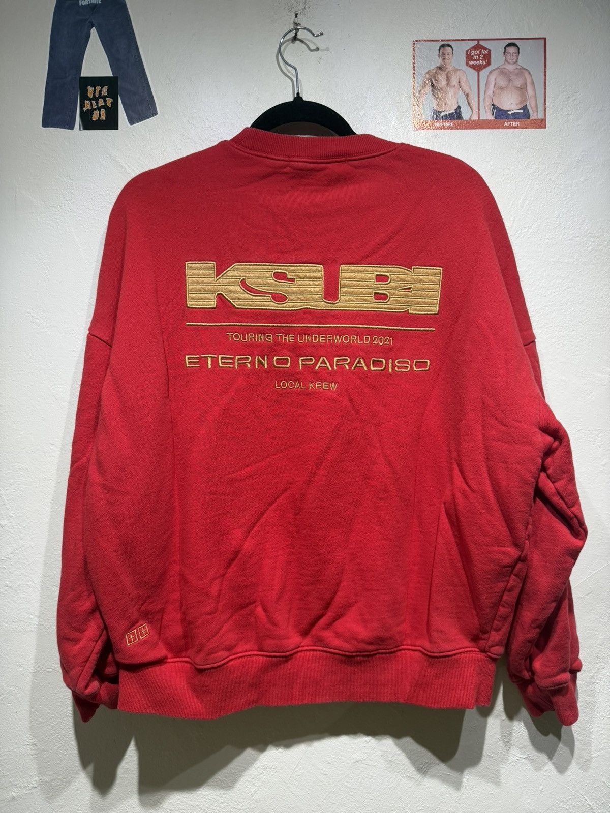 2021 Ksubi Eterno Paradiso Tour Crewneck