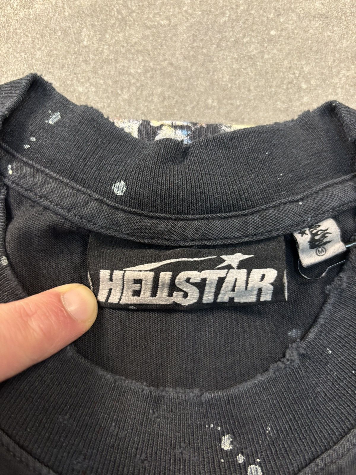 HELLSTAR Hellstar Inner Peace Skeleton T-Shirt, Black Size US M / EU 48-50 / 2 - 11 Thumbnail