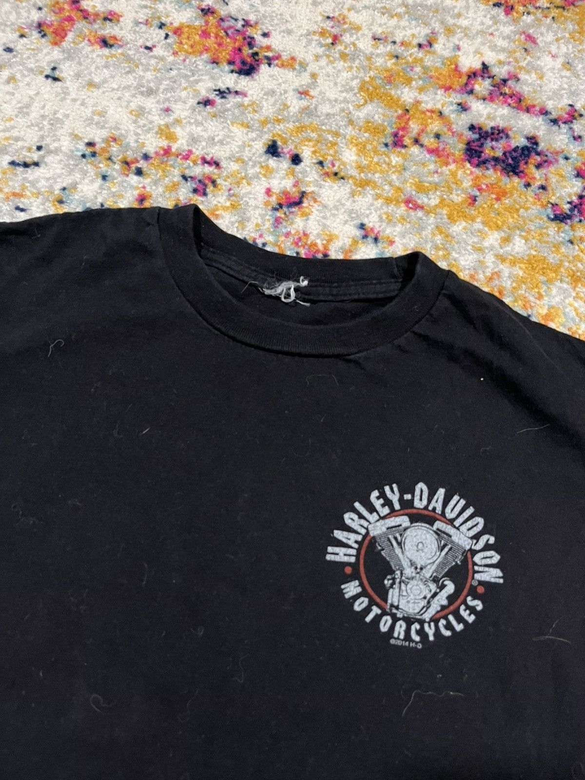 Harley Davidson Vintage Harley Davidson Shit Large Size US L / EU 52-54 / 3 - 4 Thumbnail