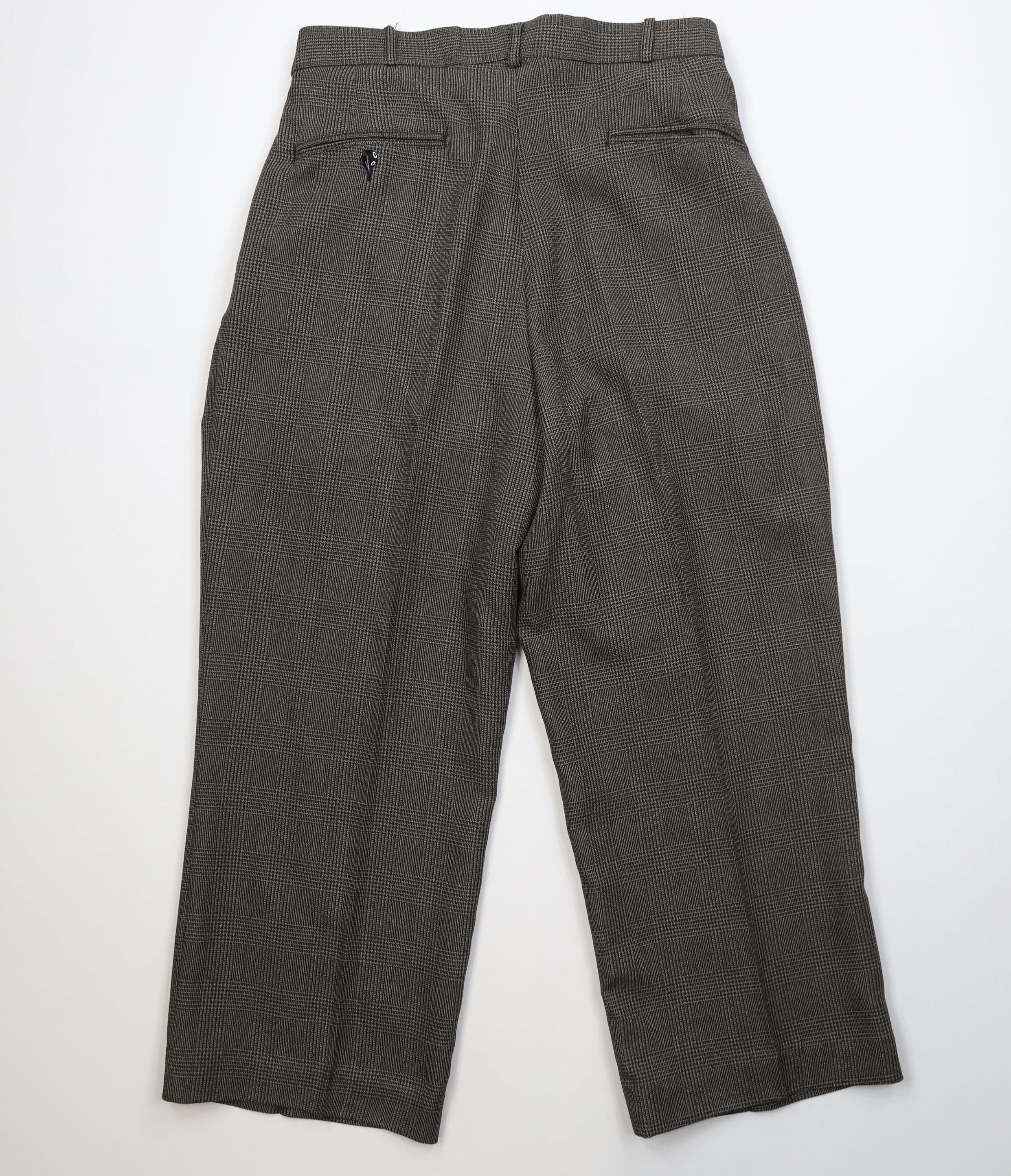 Vintage Deadstock Vintage 90s Streetwear Knit Wide Leg Chino Pants Size US 32 / EU 48 - 11 Thumbnail