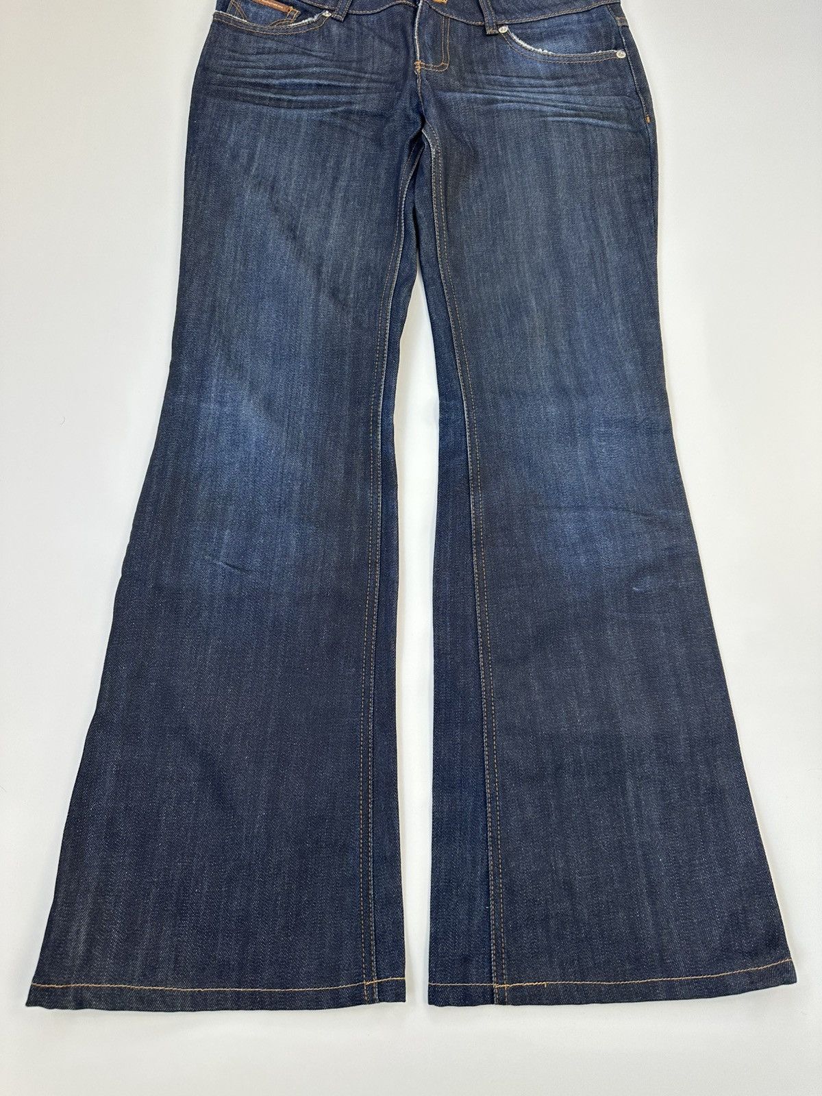 Dolce & Gabbana Dolce&Gabbana FLared Denim Jeans Woman's Blue Y2K Size 26" / US 2 / IT 38 - 7 Thumbnail