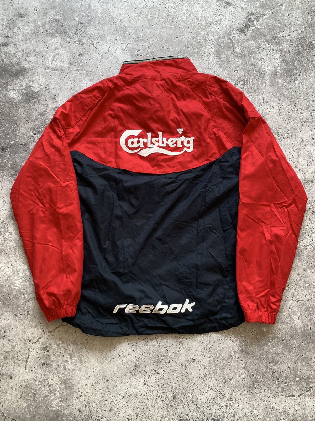 Reebok 🔥REEBOK LIVERPOOL 2001/2002 SEASON 1/4 ZIP TRACK JACKET Size US S / EU 44-46 / 1 - 7 Thumbnail