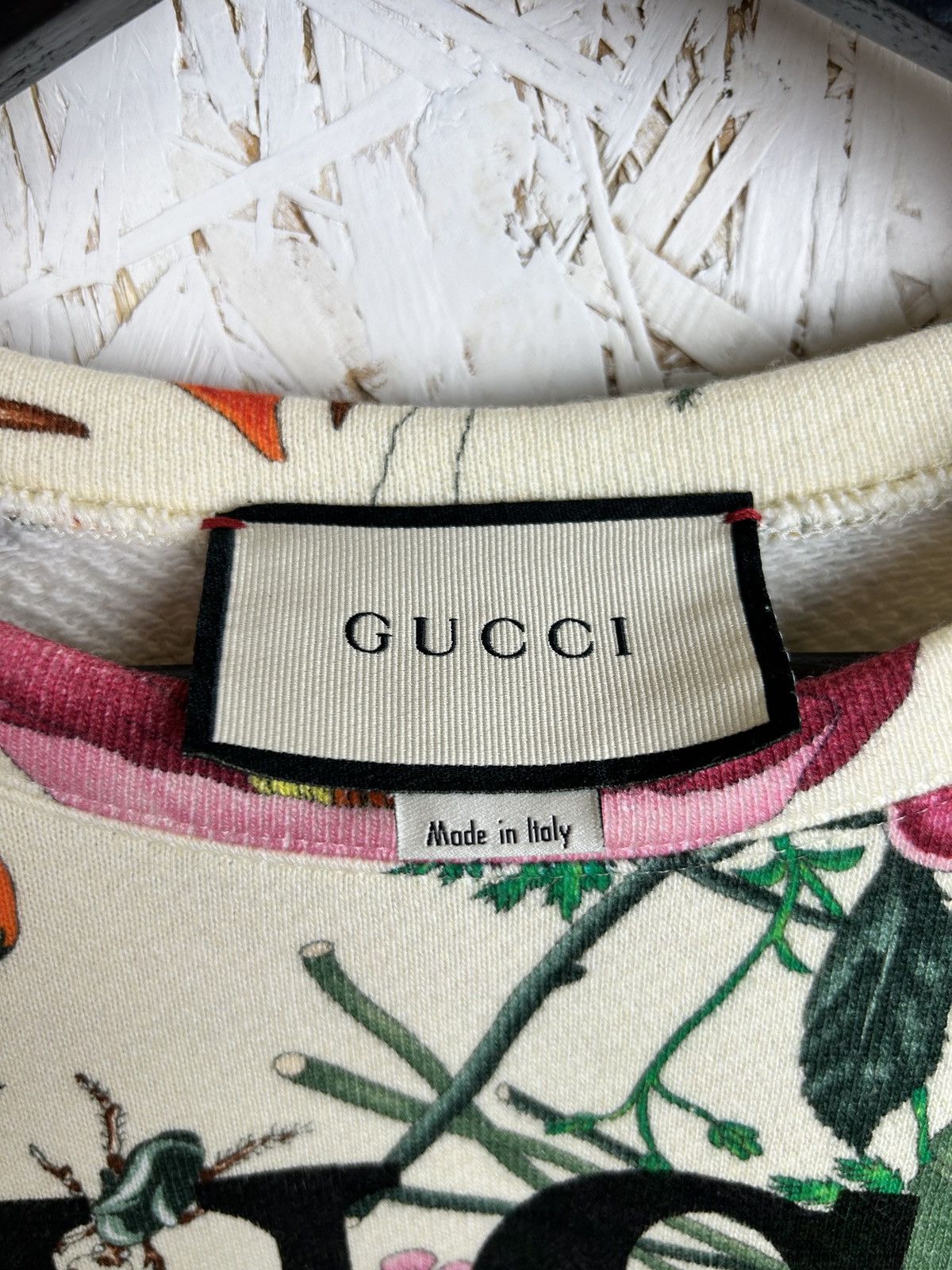 Gucci Gucci Floral Print Cotton Sweatshirt Crewneck XS Size XS / US 0-2 / IT 36-38 - 8 Thumbnail