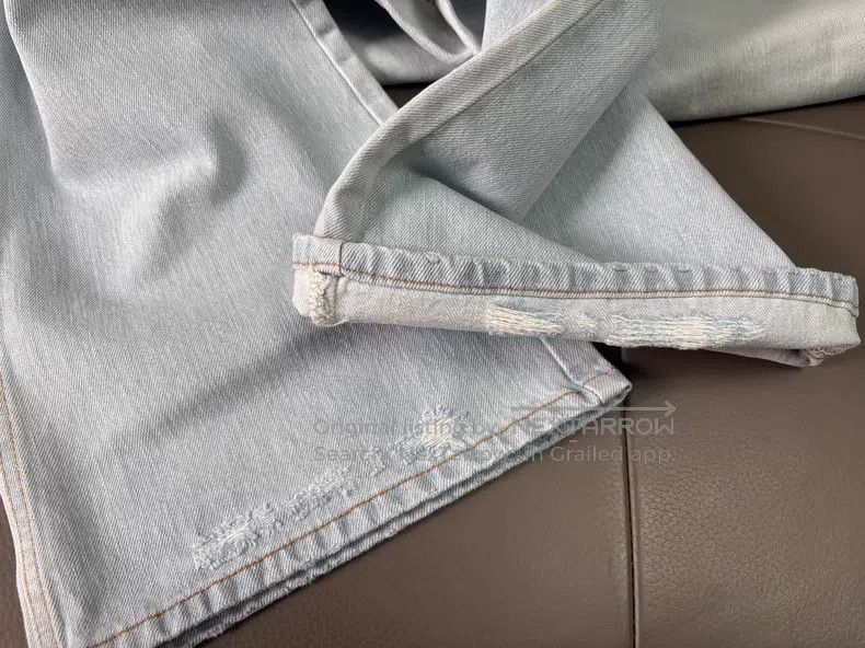 ERL ERL Men's Flared Washed Denim Pants Size US 34 / EU 50 - 5 Thumbnail