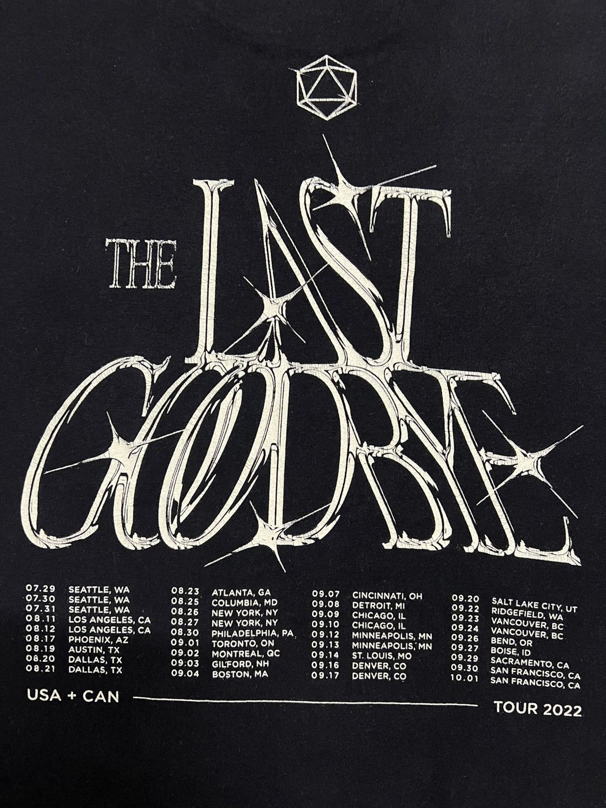Band Tees ODESZA The Last Goodbye Tour Tee 2022 Faded Size US M / EU 48-50 / 2 - 11 Thumbnail