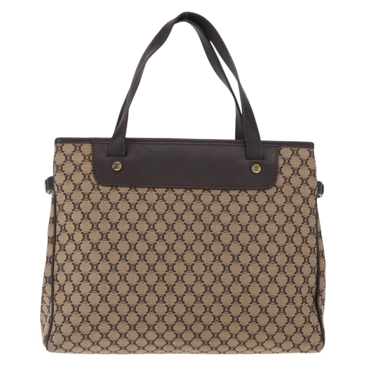 Celine Celine Vintage Macadam Handbag Canvas Size ONE SIZE - 1 Thumbnail