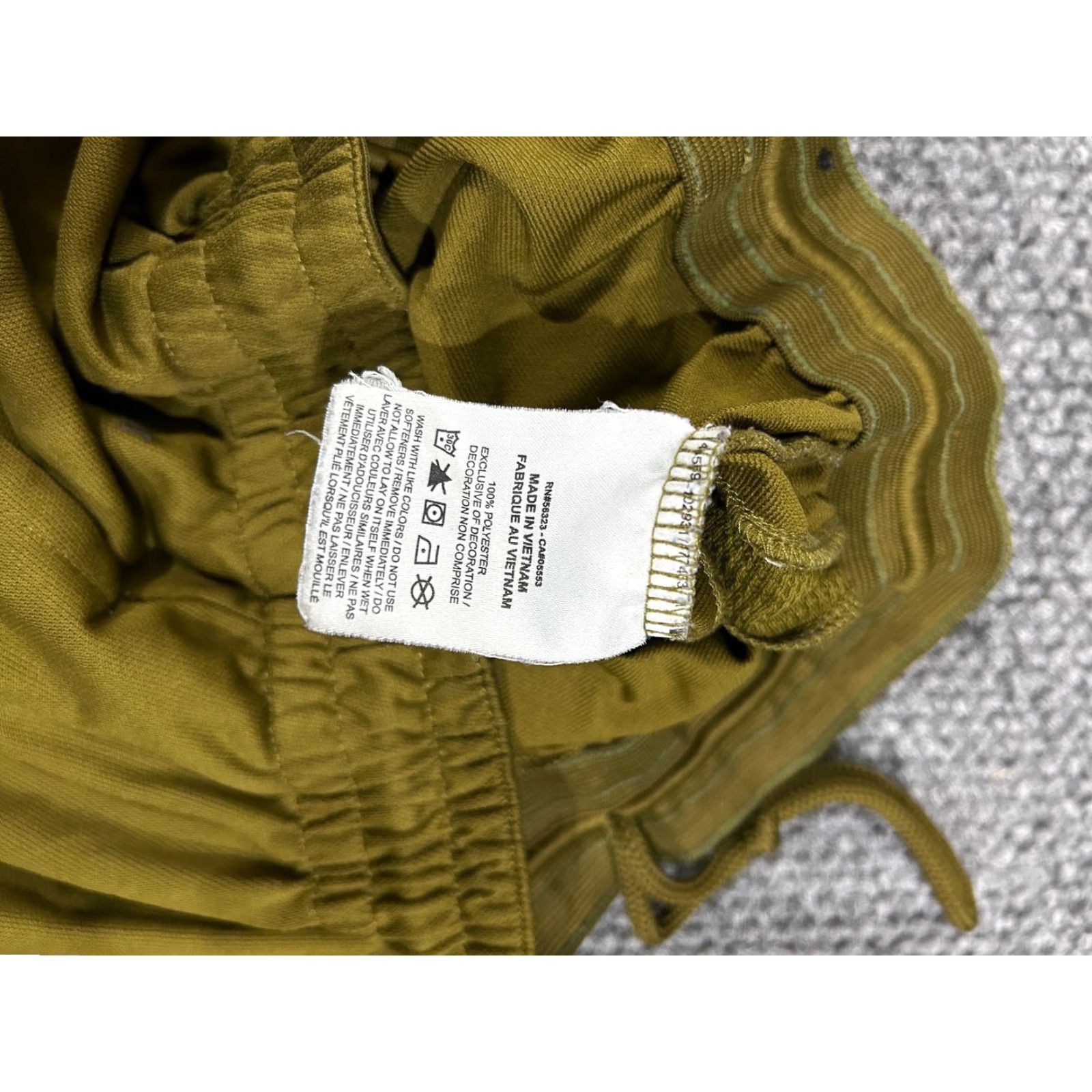 Jordan Brand Jordan Track Pants Mens XL Olive Green Joggers Athletic Zip Ankle Jumpman Logo Size US 36 / EU 52 - 6 Thumbnail