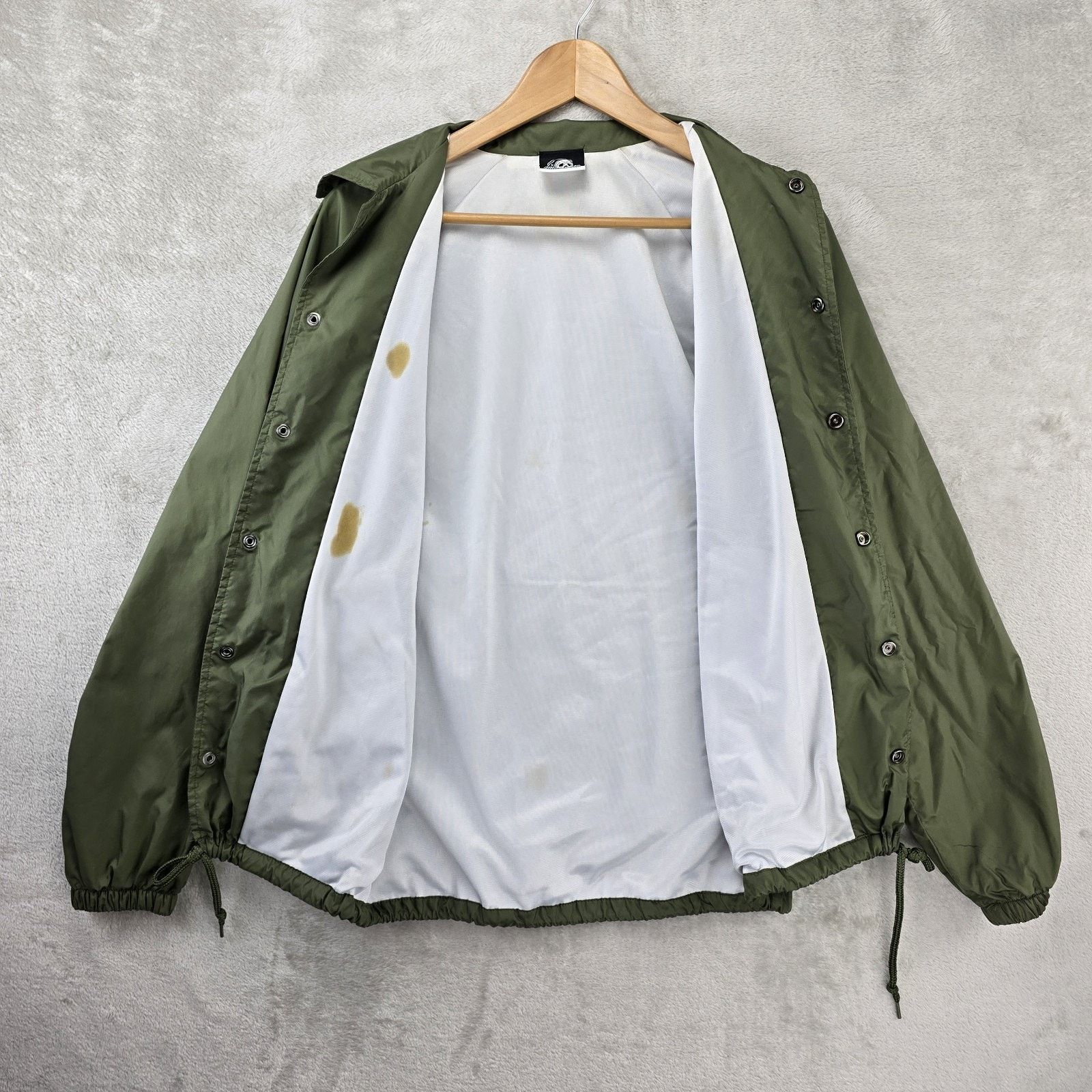 Other Sketchy Tank Coach Windbreaker Jacket Mens Small Skull Tree Size US S / EU 44-46 / 1 - 6 Thumbnail