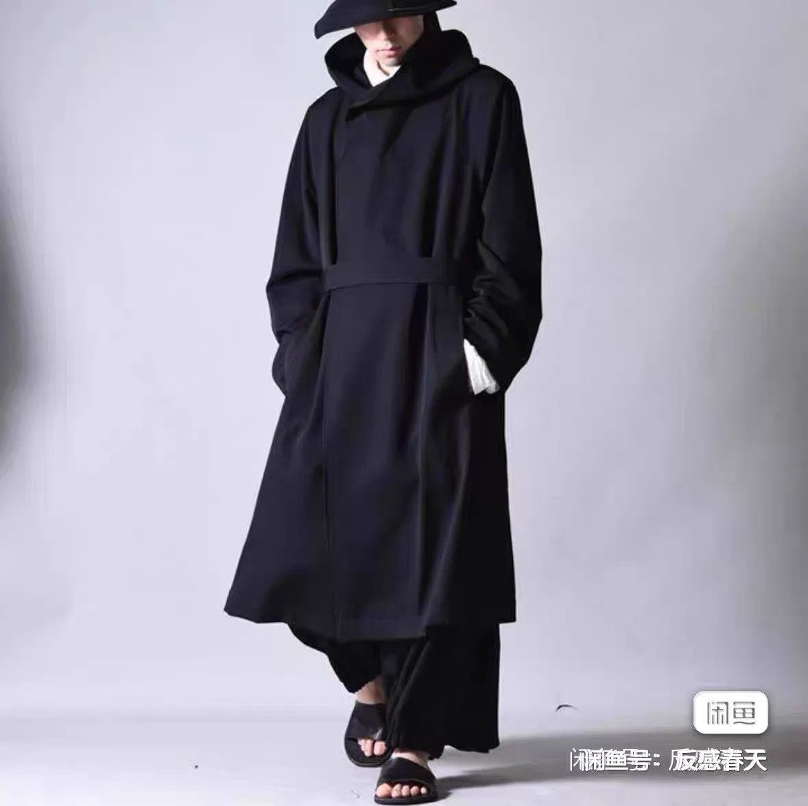 Yohji Yamamoto Yohji Yamamoto Regulation Boxer Coat GABA Wool Size US L / EU 52-54 / 3 - 2 Thumbnail
