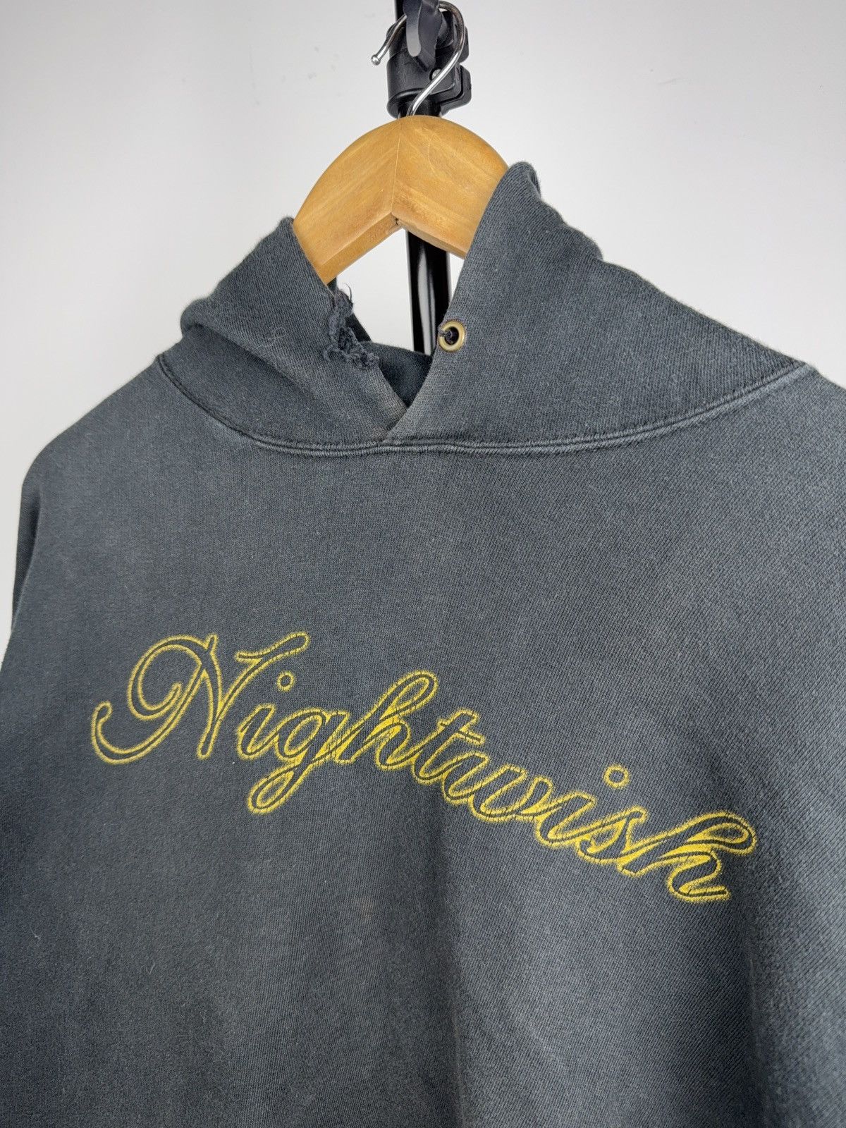 Band Tees 00s Vntg Nightwish 2003 Vintage Hoodie Tarja Era Band Merch Size US L / EU 52-54 / 3 - 4 Thumbnail