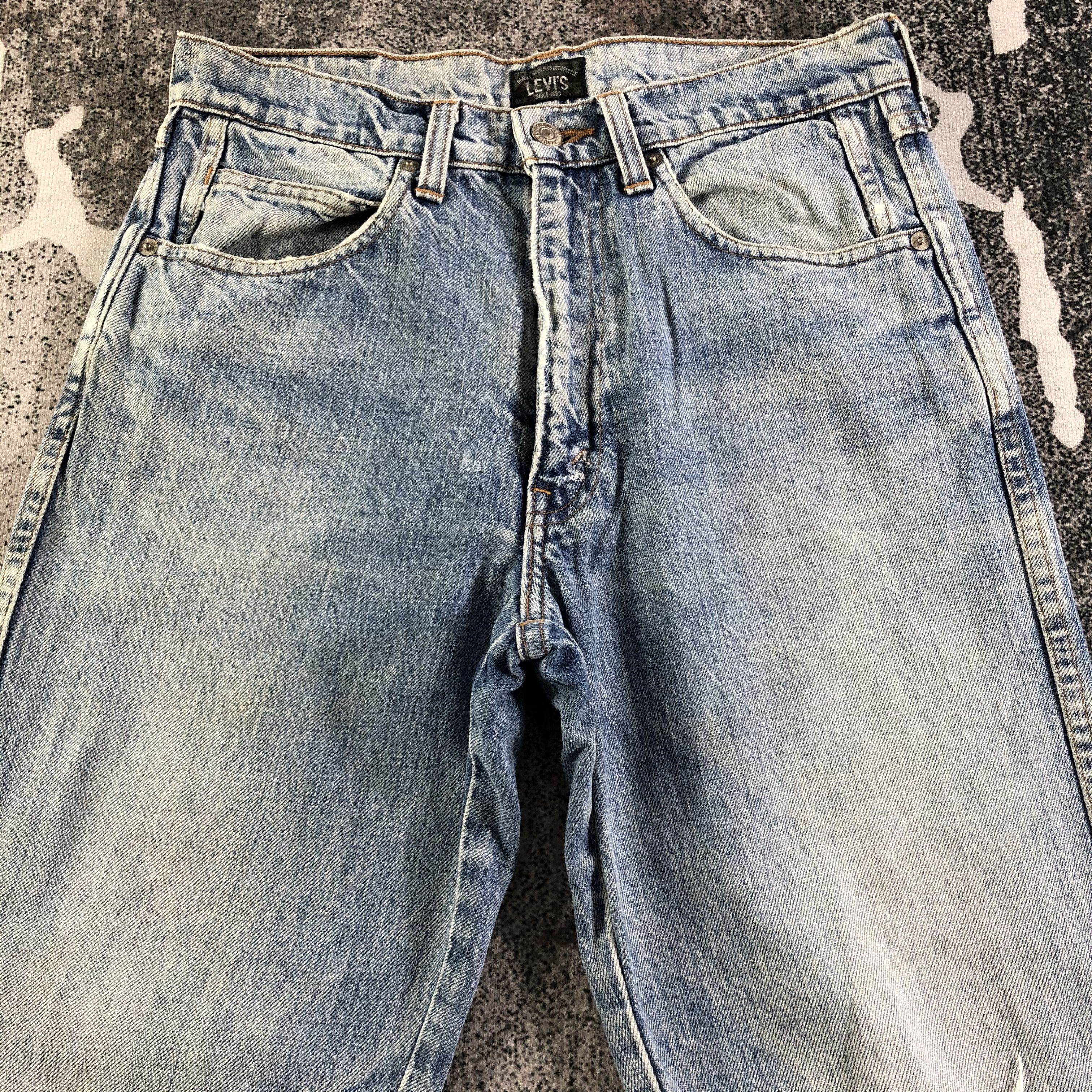 Levi's 90s Vintage Levis 635 Jeans Medium Wash Denim KJ2347 Size US 29 - 3 Thumbnail