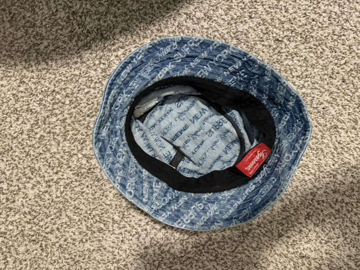 Supreme Supreme Jacquard Denim Crusher Size ONE SIZE - 3 Thumbnail