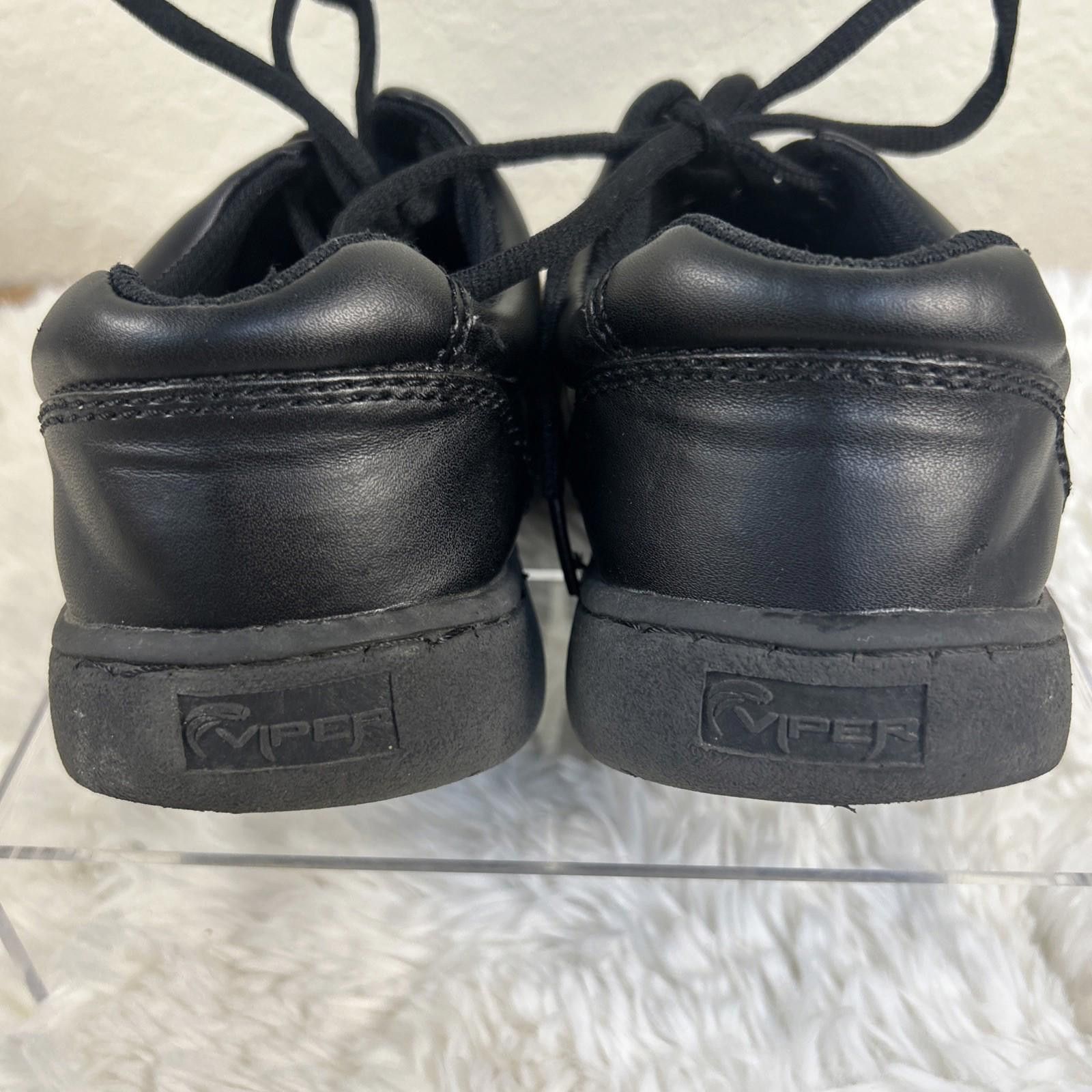 Designer VIPER Shoes Unisex Band Oxford Black Toe Lace Up Casual W7M5 Size US 7.5 / IT 37.5 - 9 Thumbnail