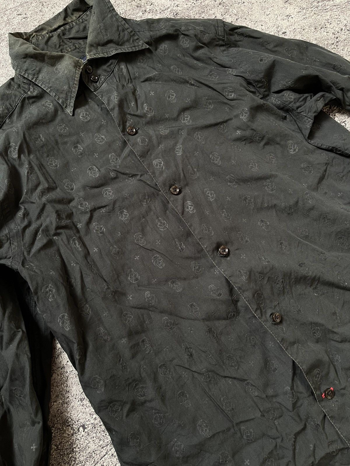 Japanese Brand Y2K Skull Ifsixwasnine shirt Size US L / EU 52-54 / 3 - 5 Thumbnail