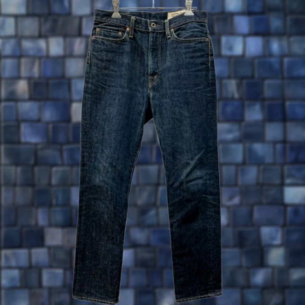 Kapital KAPITAL men's Straight Denim Jeans size32 Indigo Solid Casual USED Size US 32 / EU 48 - 1 Thumbnail