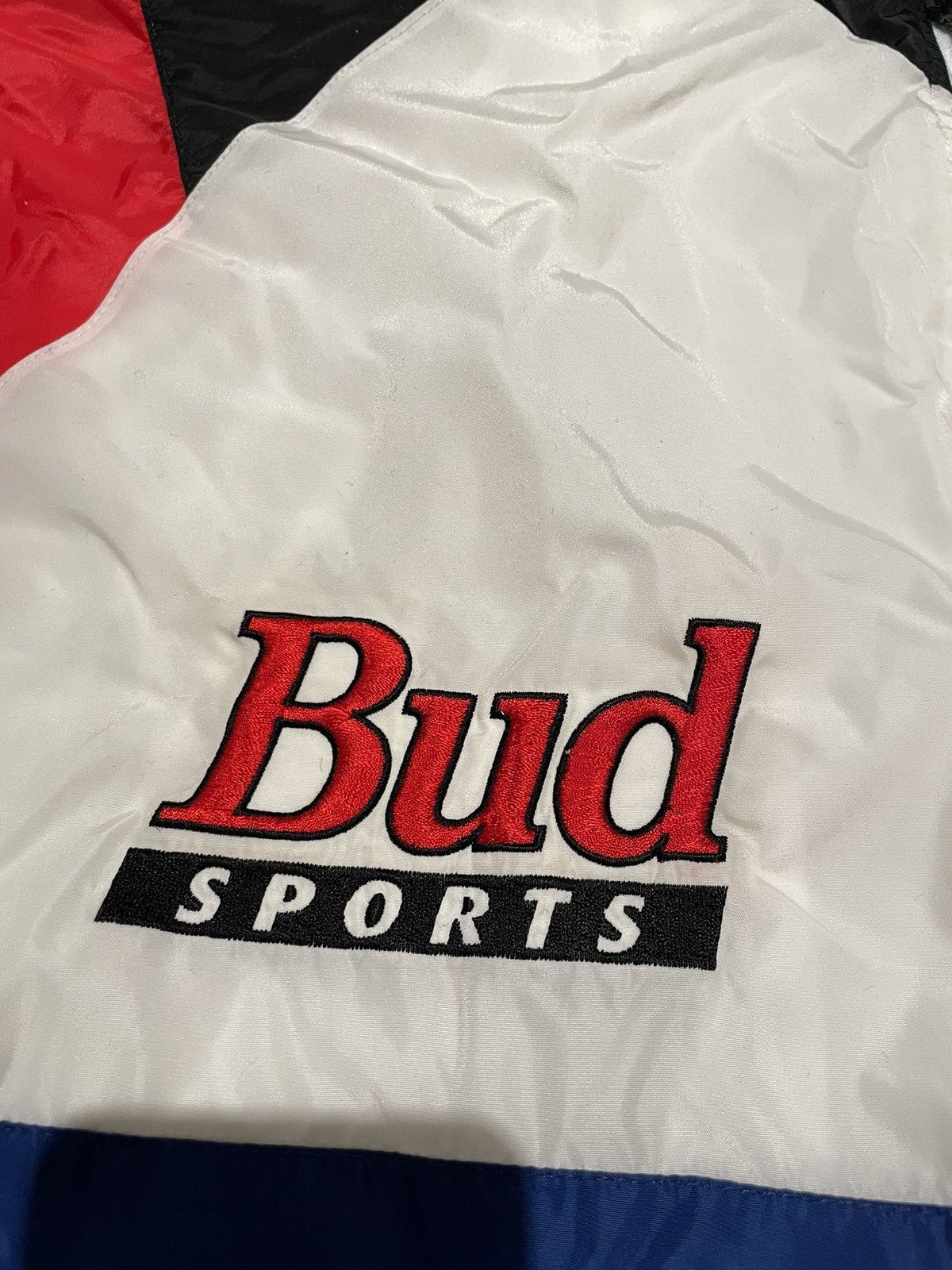 Budweiser × Vintage Vintage Budweiser Sports Jacket Size US L / EU 52-54 / 3 - 4 Thumbnail