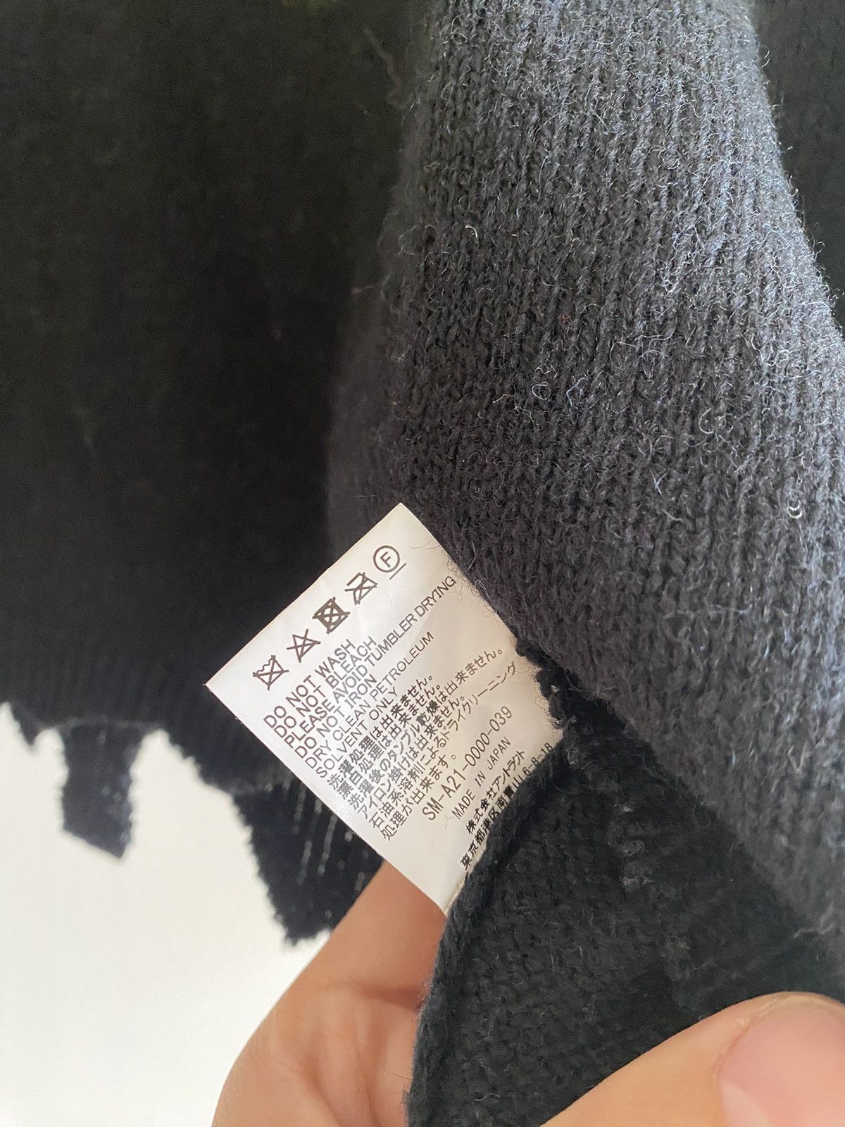 Saint Michael Saint Michael Sin Knit Sweater Kapital Visvim Readymade CPFM Size US M / EU 48-50 / 2 - 11 Thumbnail