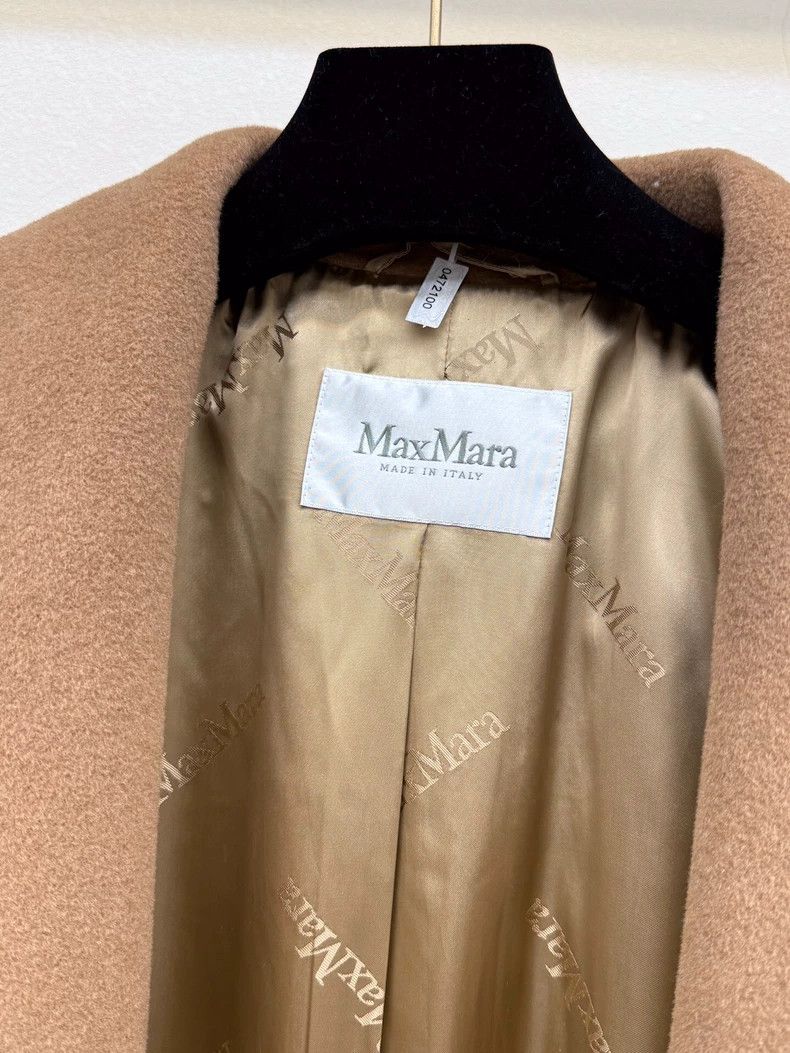 Max Mara Max Mara Fringed wool coat Size M / US 6-8 / IT 42-44 - 3 Thumbnail