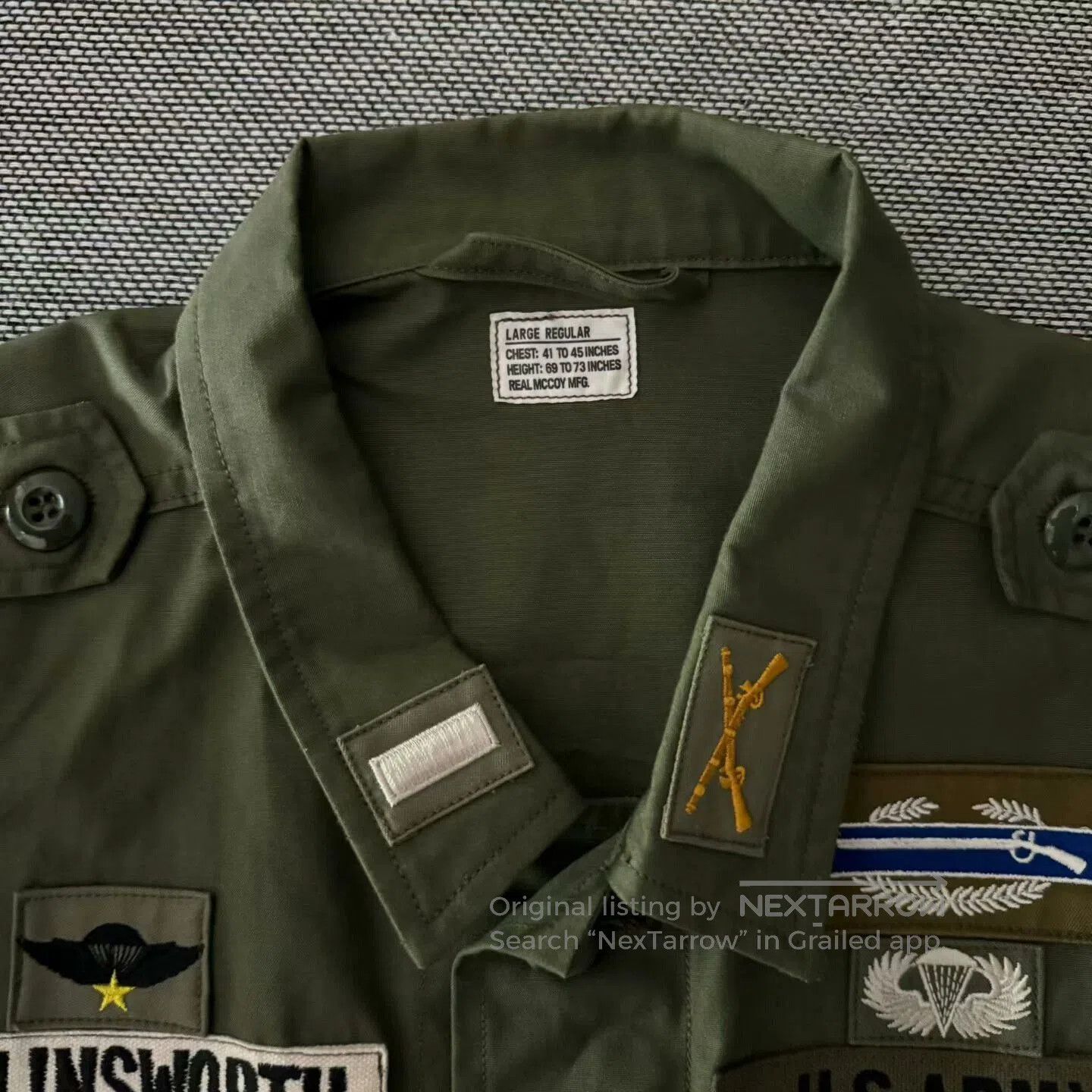The Real McCoy's The Real Mccoys Vietnam Jungle Jacket. Size US L / EU 52-54 / 3 - 3 Thumbnail
