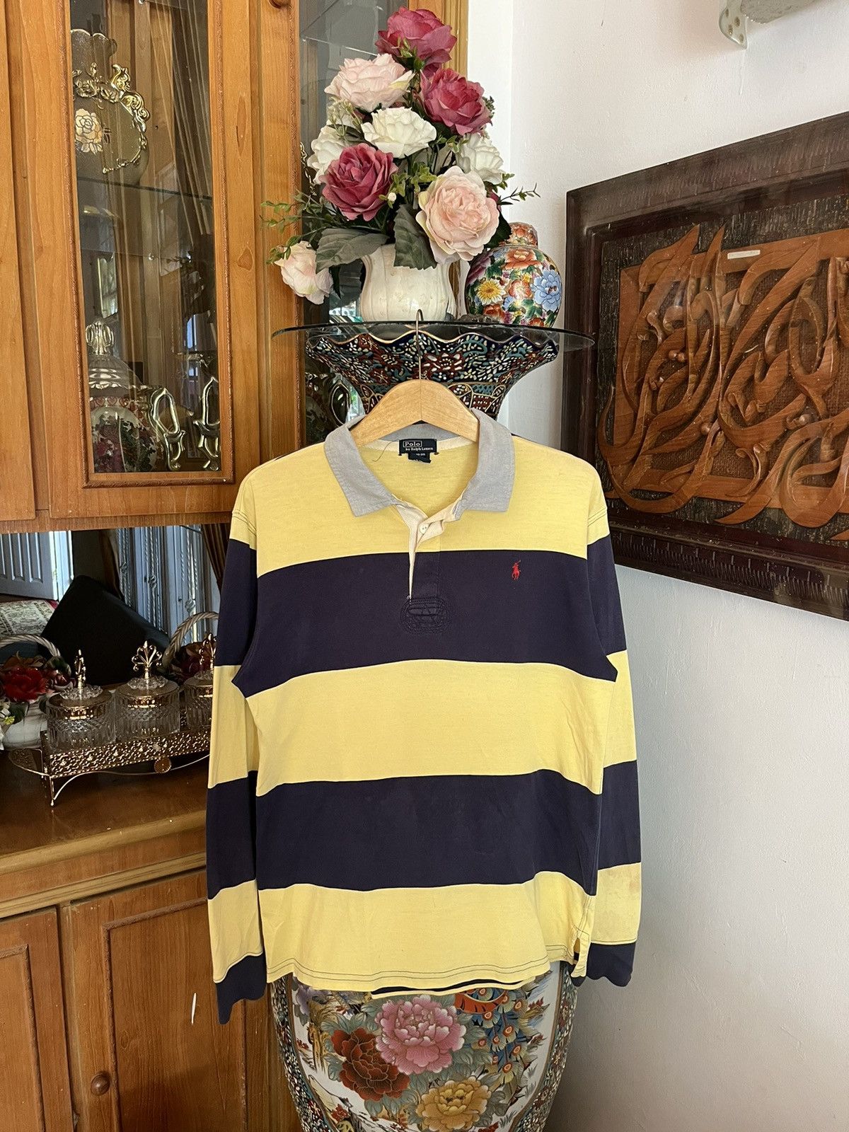 Polo Ralph Lauren Vintage Polo Ralph Lauren Rugby Shirt Size US S / EU 44-46 / 1 - 1 Thumbnail