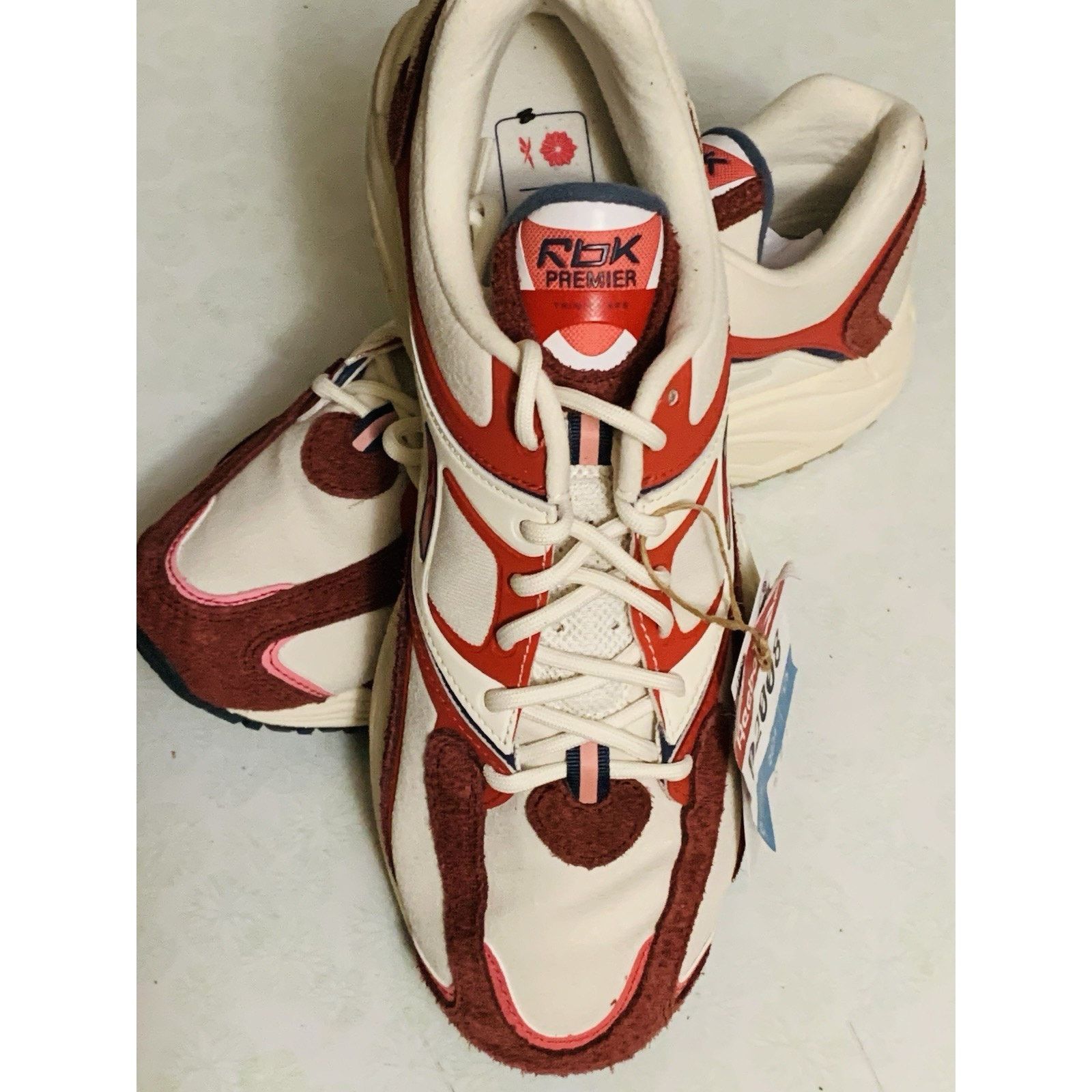 Reebok Reebok Premier Trinity KFS Red RESO4EPTUR1 Men’s Sz 8 Suede Size US 8 / EU 41 - 6 Thumbnail