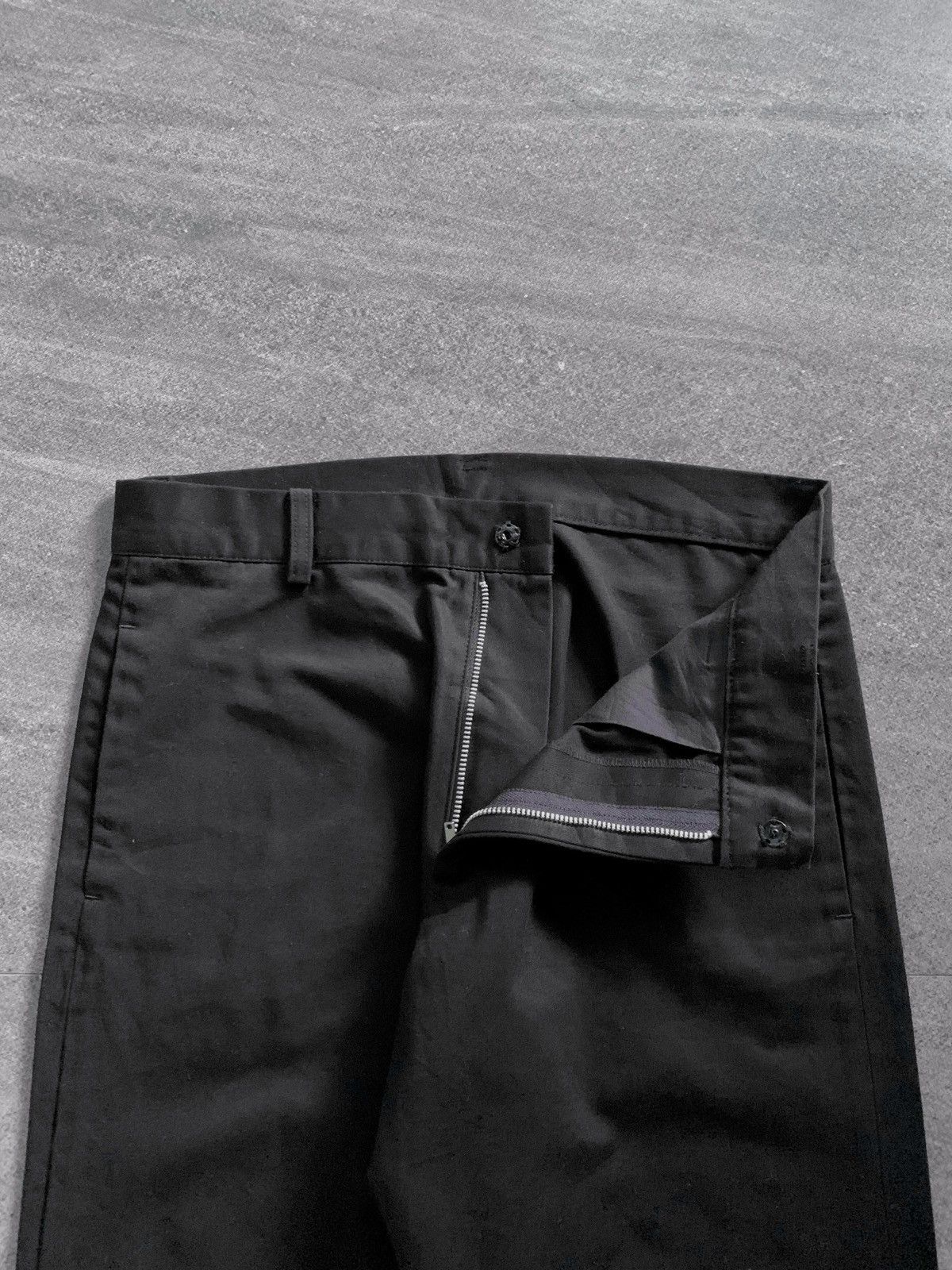 Yohji Yamamoto FREE TAX! Ys Split Hemmed Trousers Size US 29 - 4 Thumbnail