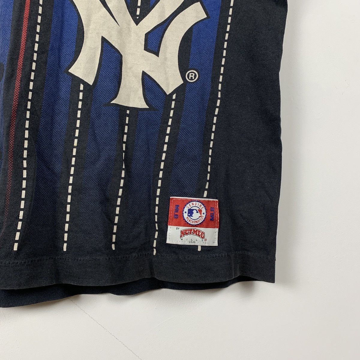 New York Yankees Nutmeg New York Yankees Vintage 1994 Single Stitch T-Shirt Size US XL / EU 56 / 4 - 2 Thumbnail