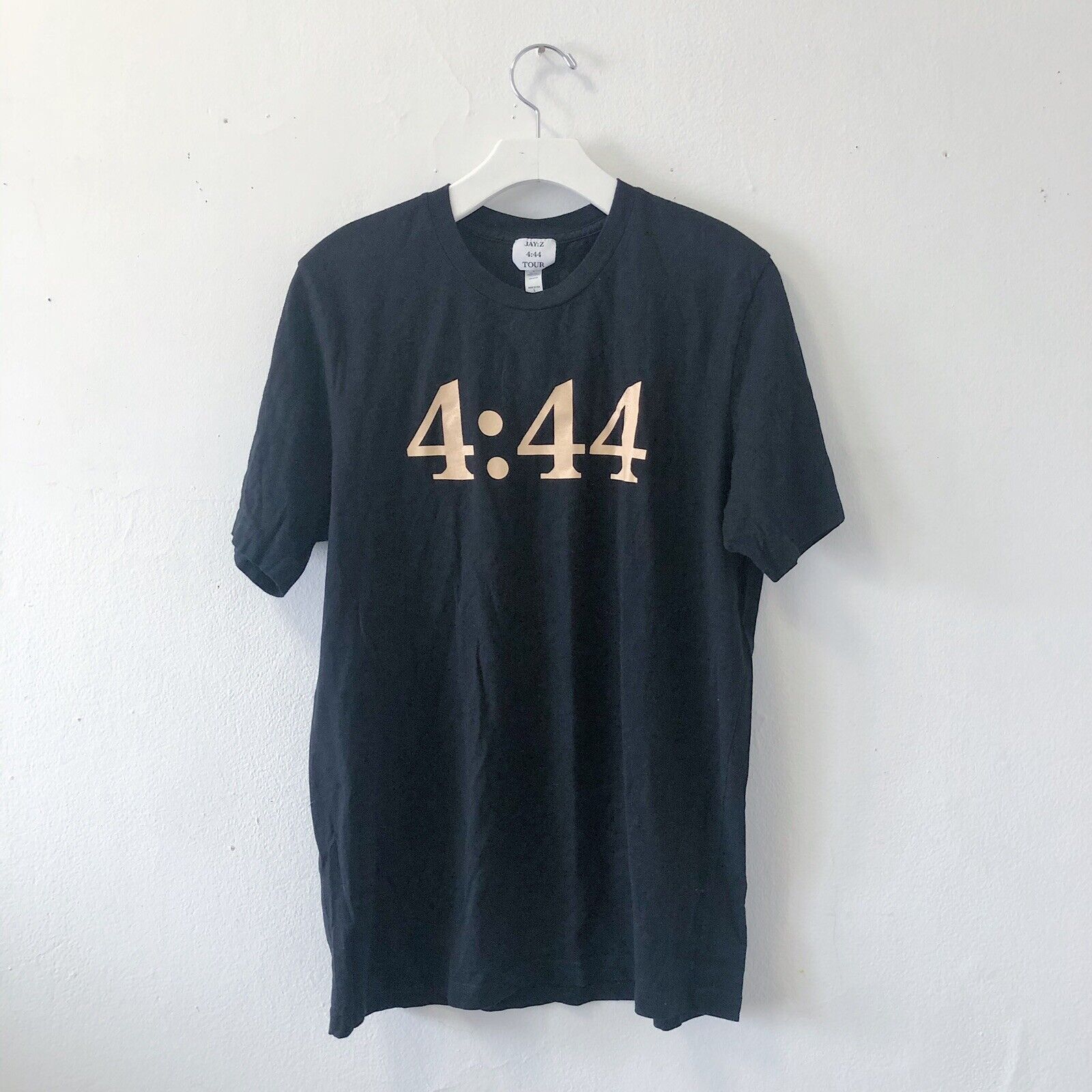 Rap Tees Jay-Z 4:44 Album Tour Toronto Show Black T-shirt Rare L Size US L / EU 52-54 / 3 - 1 Thumbnail