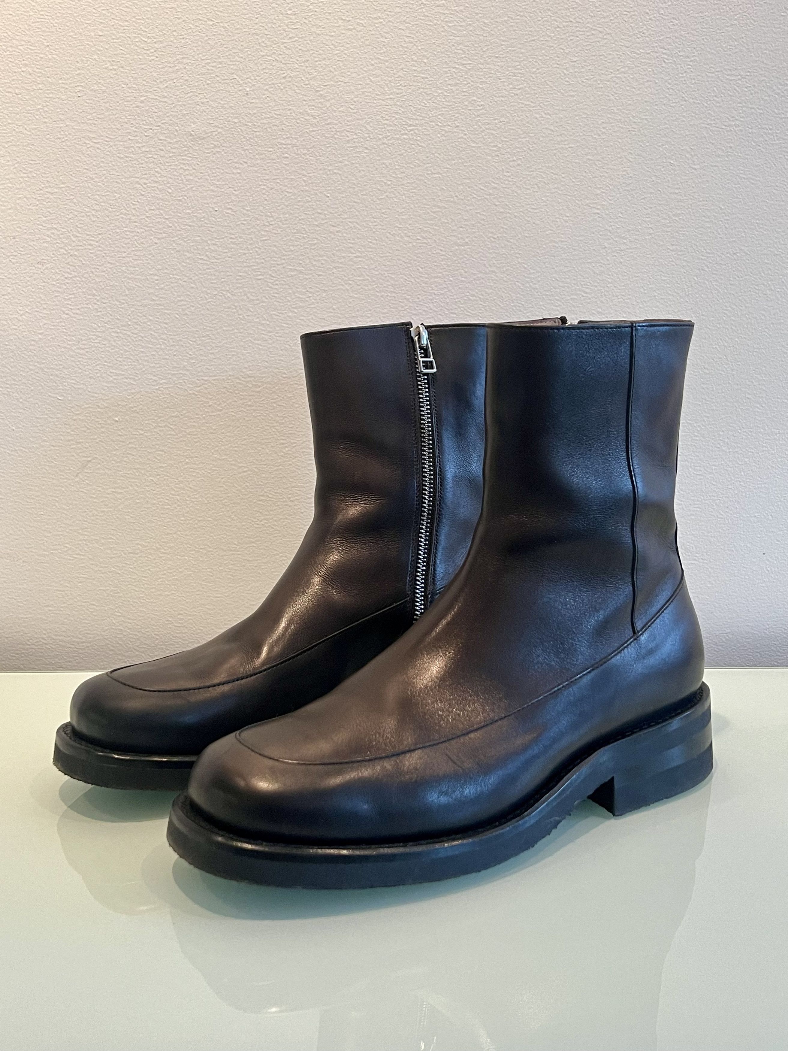 Square Toe Side Zip Boot - SOLD OUT