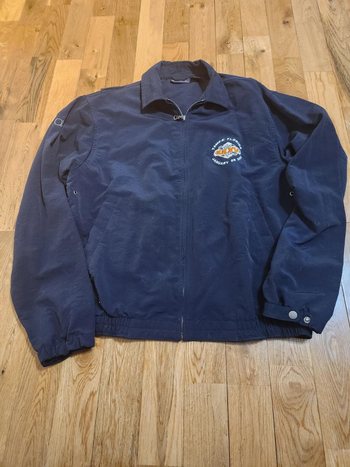 Antigua VINTAGE Y2K SUPER BOWL XXXV TAMPA BAY WINDBREAKER JACKET Size US S / EU 44-46 / 1 - 1 Thumbnail