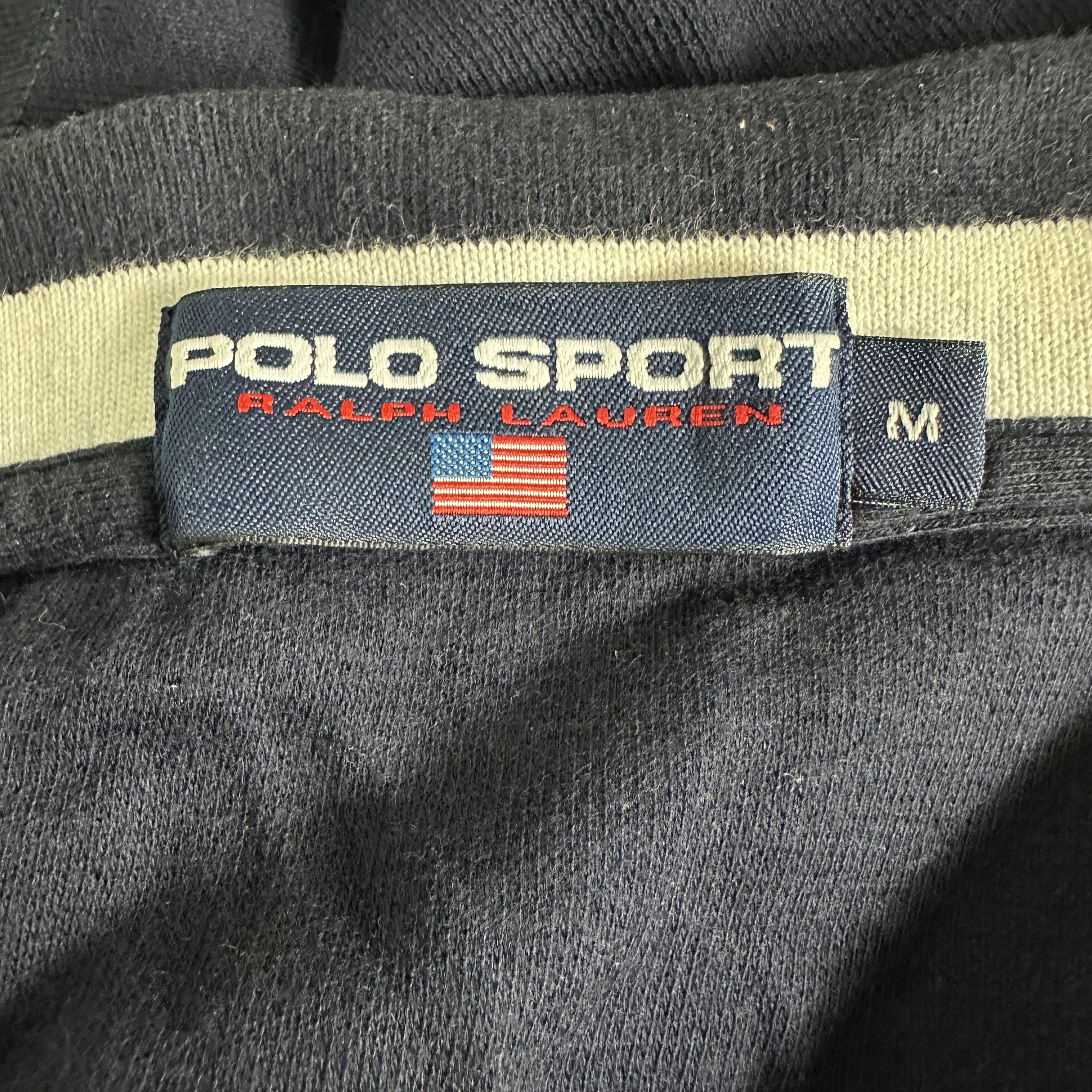 Polo Ralph Lauren 🔥RARE🔥Vintage Polo Sport Ralph Lauren Spell Out Polo Shirt Size US M / EU 48-50 / 2 - 4 Thumbnail