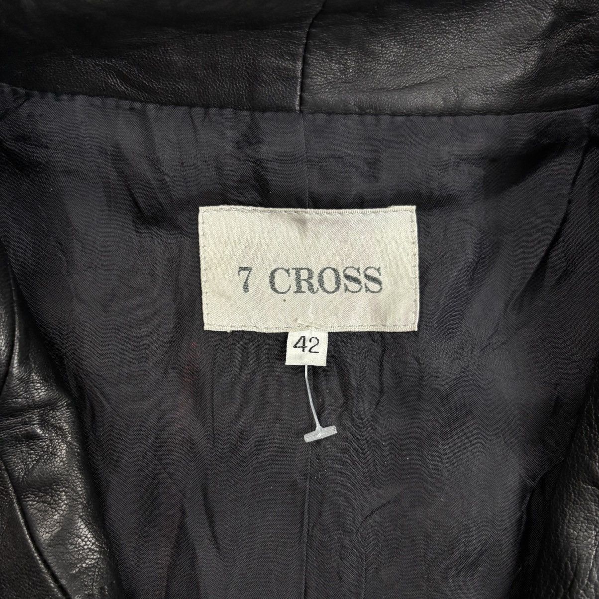 Ekam 2000s 7 Cross - Vkei Style Leather Jacket Size US M / EU 48-50 / 2 - 8 Thumbnail