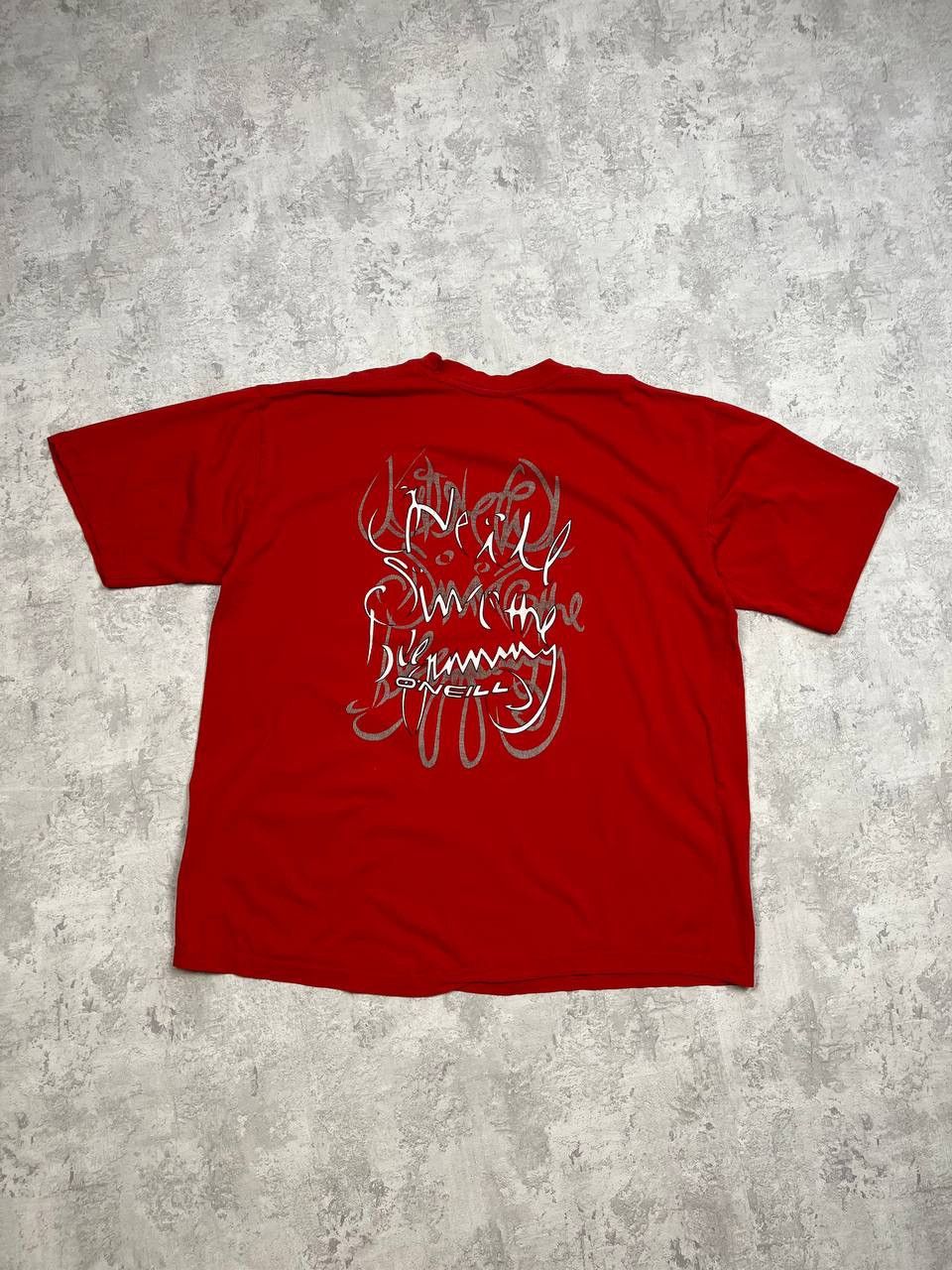 O'Neill Vintage O’Neill Red T-shirt Big Logo Size US XL / EU 56 / 4 - 5 Thumbnail
