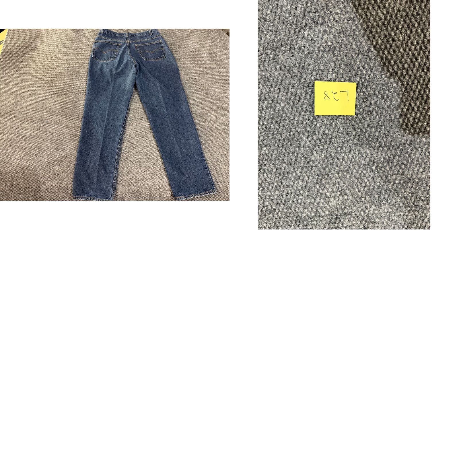 Levi's Levi's 550 Jeans Men 38x32 Blue Relaxed Fit Denim Straight Leg Casual Shirt? Size US 38 / EU 54 - 8 Thumbnail