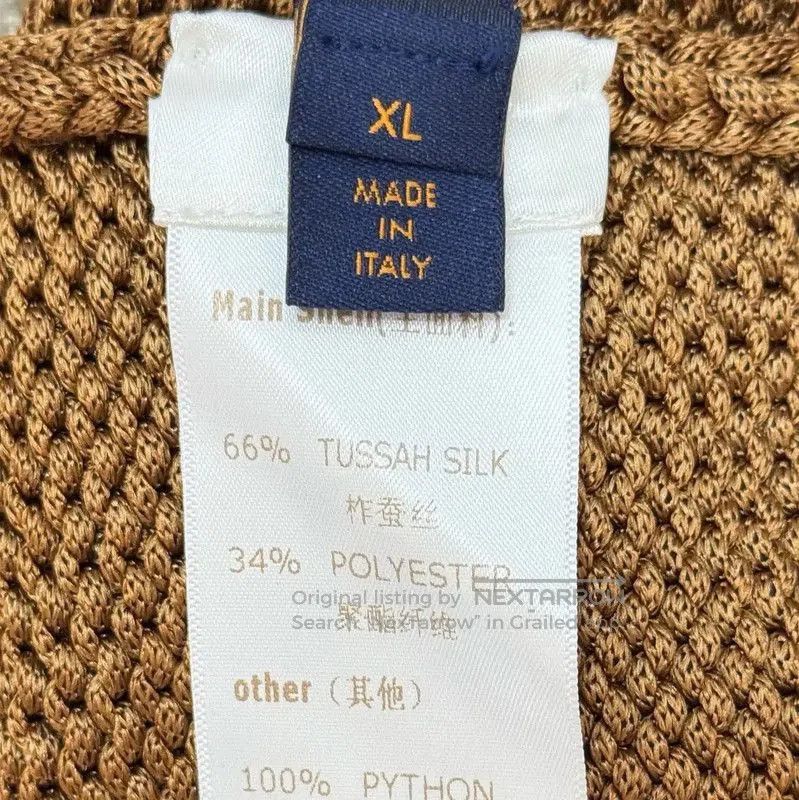 Louis Vuitton Louis Vuitton Colorblock Knit Sweater for Men . Size US XL / EU 56 / 4 - 5 Thumbnail