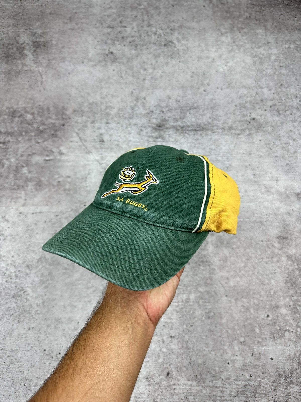 Vintage Vintage South Africa Rugby Hat Size ONE SIZE - 1 Thumbnail