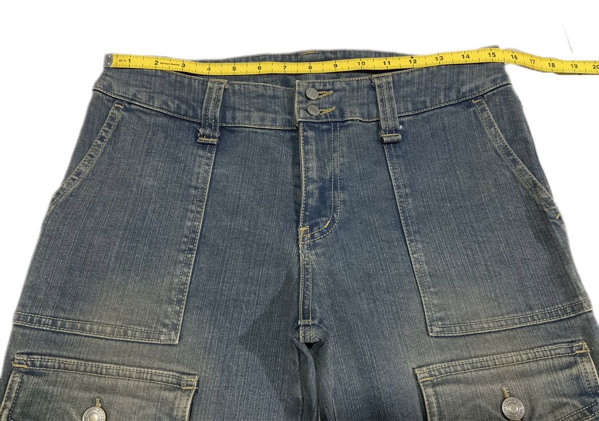 Hysteric Glamour × Japanese Brand × Tornado Mart 🔥Sick Y2K Daily Topics Mud Wash Flared Denim Hysteric Style Size US 31 - 11 Thumbnail