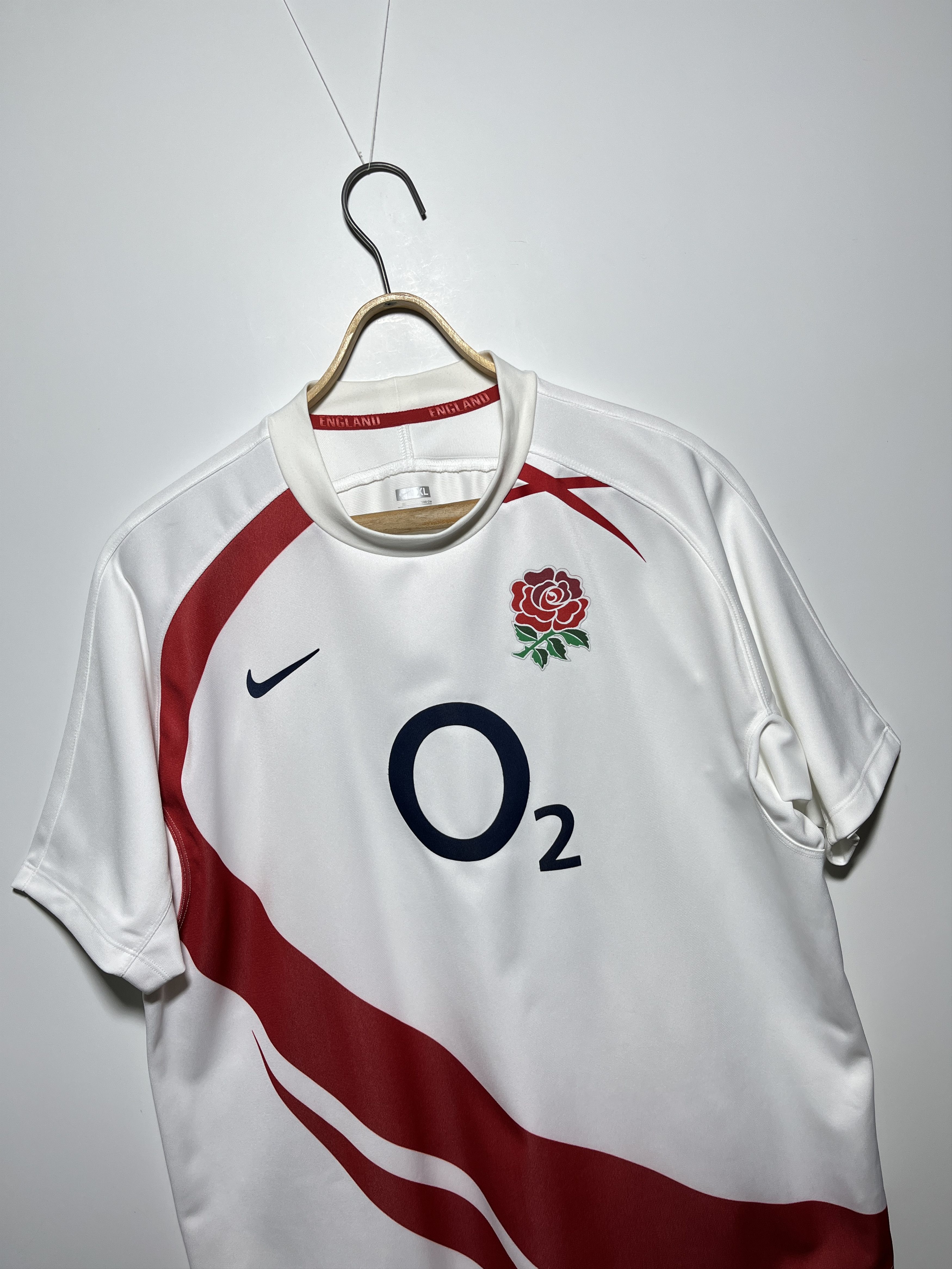 Nike × Vintage Nike England National Rugby Union Team 2007-2009 Jersey Size US XL / EU 56 / 4 - 3 Thumbnail