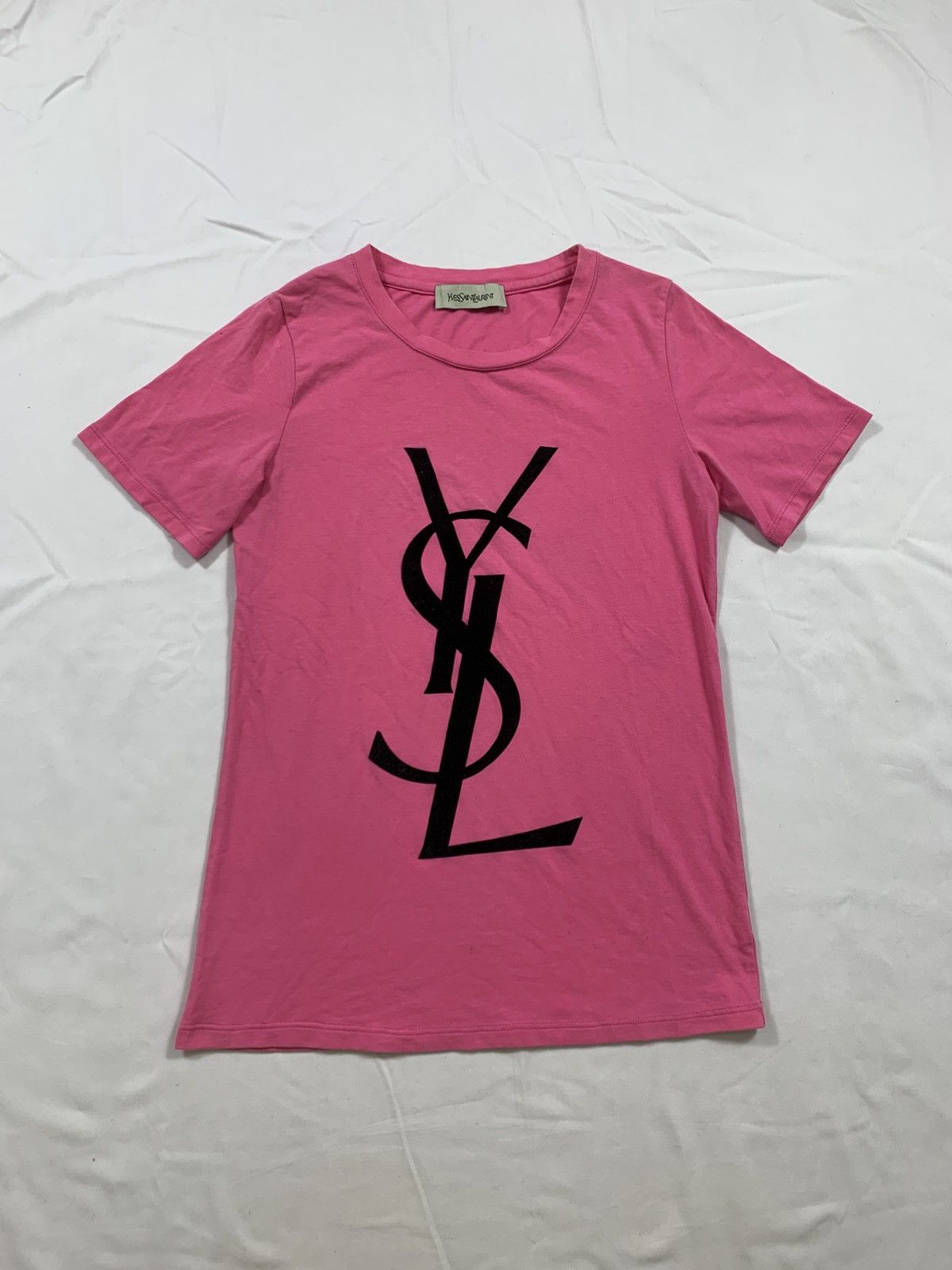 Yves Saint Laurent YSL logo YvesSaintLaurent T-shirt Size US S / EU 44-46 / 1 - 1 Thumbnail