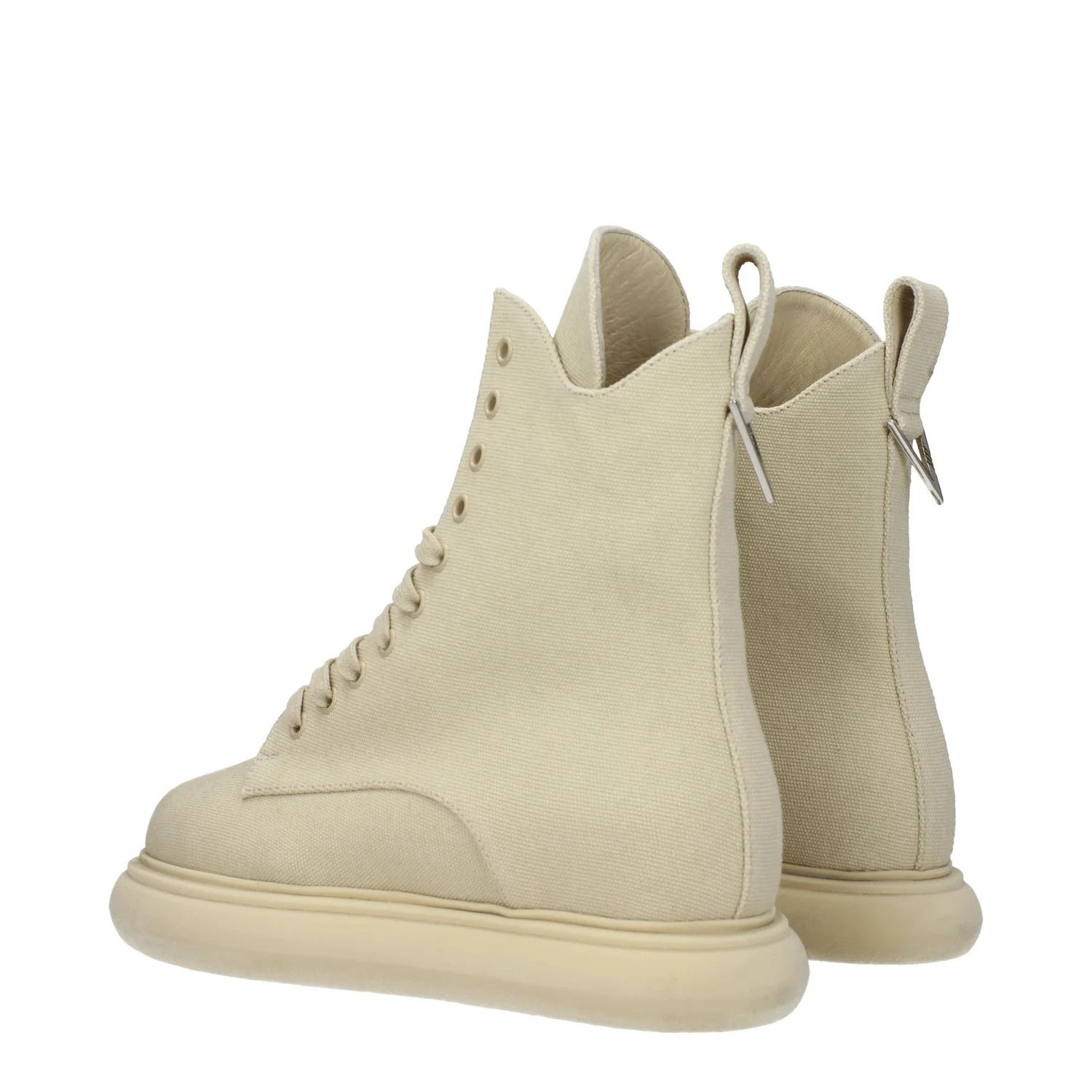 The Attico ob1o1e1224 Fabric Ankle Boots in Beige Size US 7 / IT 37 - 4 Thumbnail
