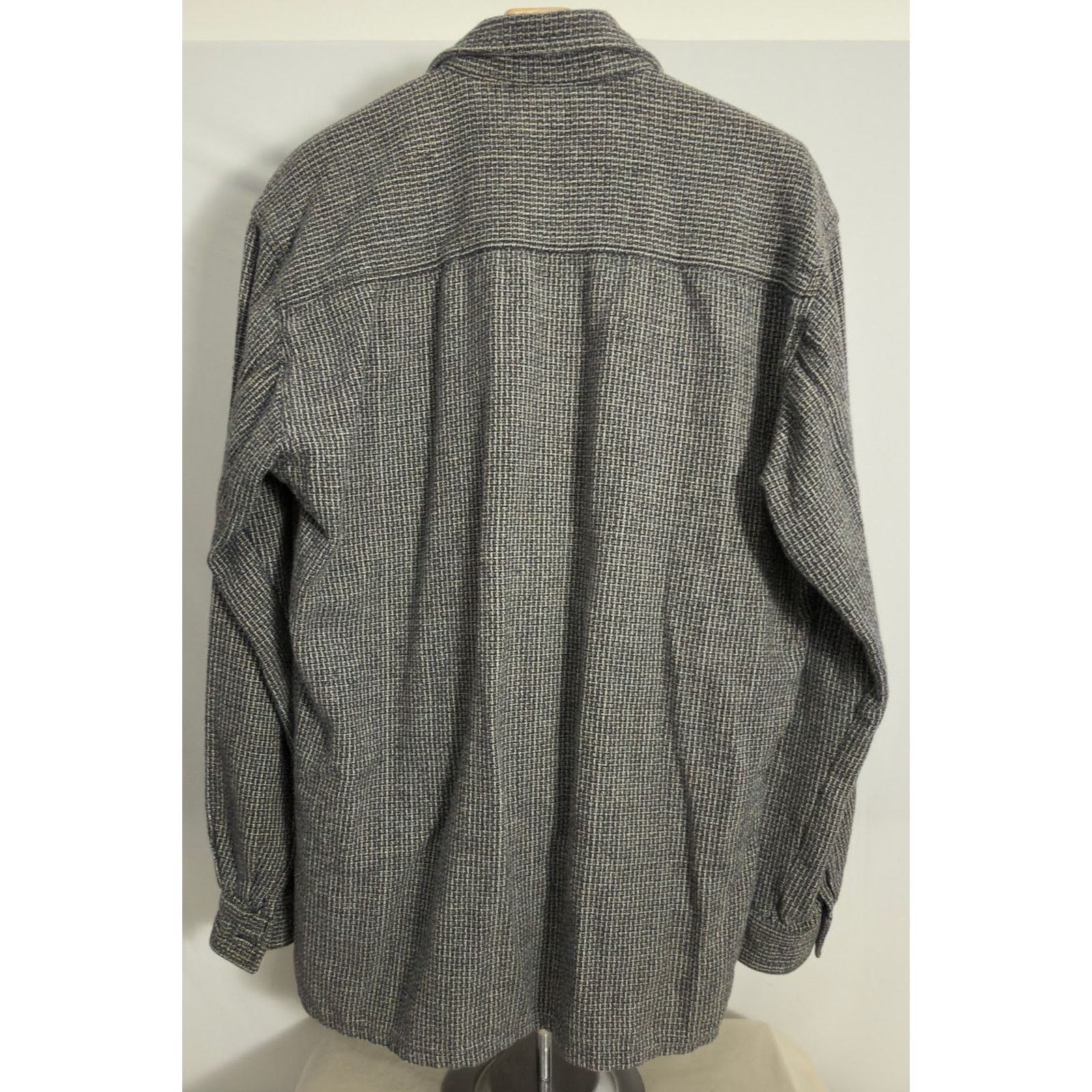 Levi's Vintage Levi's Long Sleeve Tweed Button Up - Men's Large Size US L / EU 52-54 / 3 - 6 Thumbnail