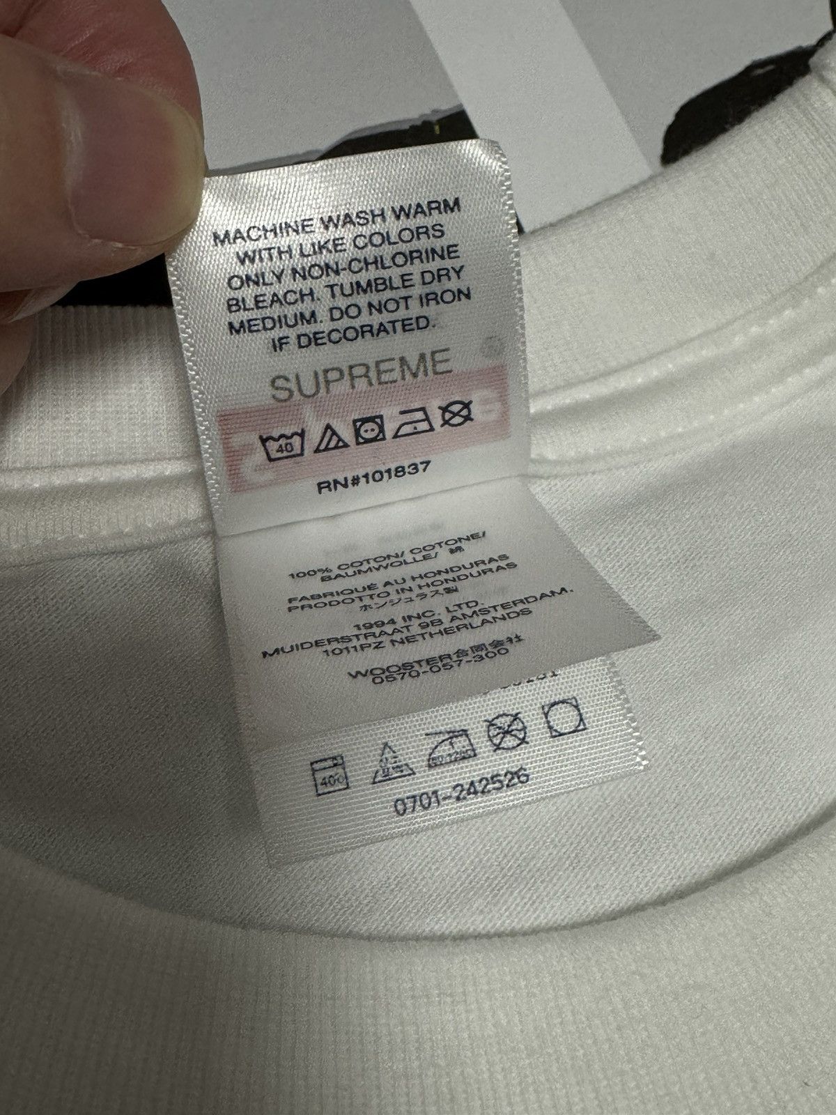 Supreme Supreme playboi carti tee Size US M / EU 48-50 / 2 - 4 Thumbnail