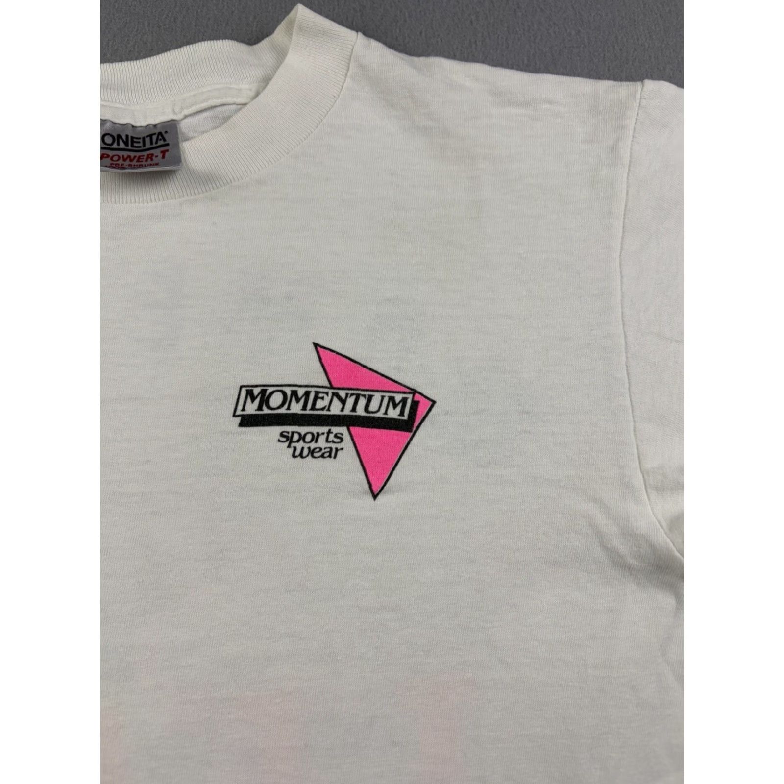Vintage VINTAGE Volleyball T Shirt Adults Size M White 90s Graphic Print Short Sleeve Crew Neck Cotton Regular Double-Sided Mens Size US M / EU 48-50 / 2 - 2 Thumbnail