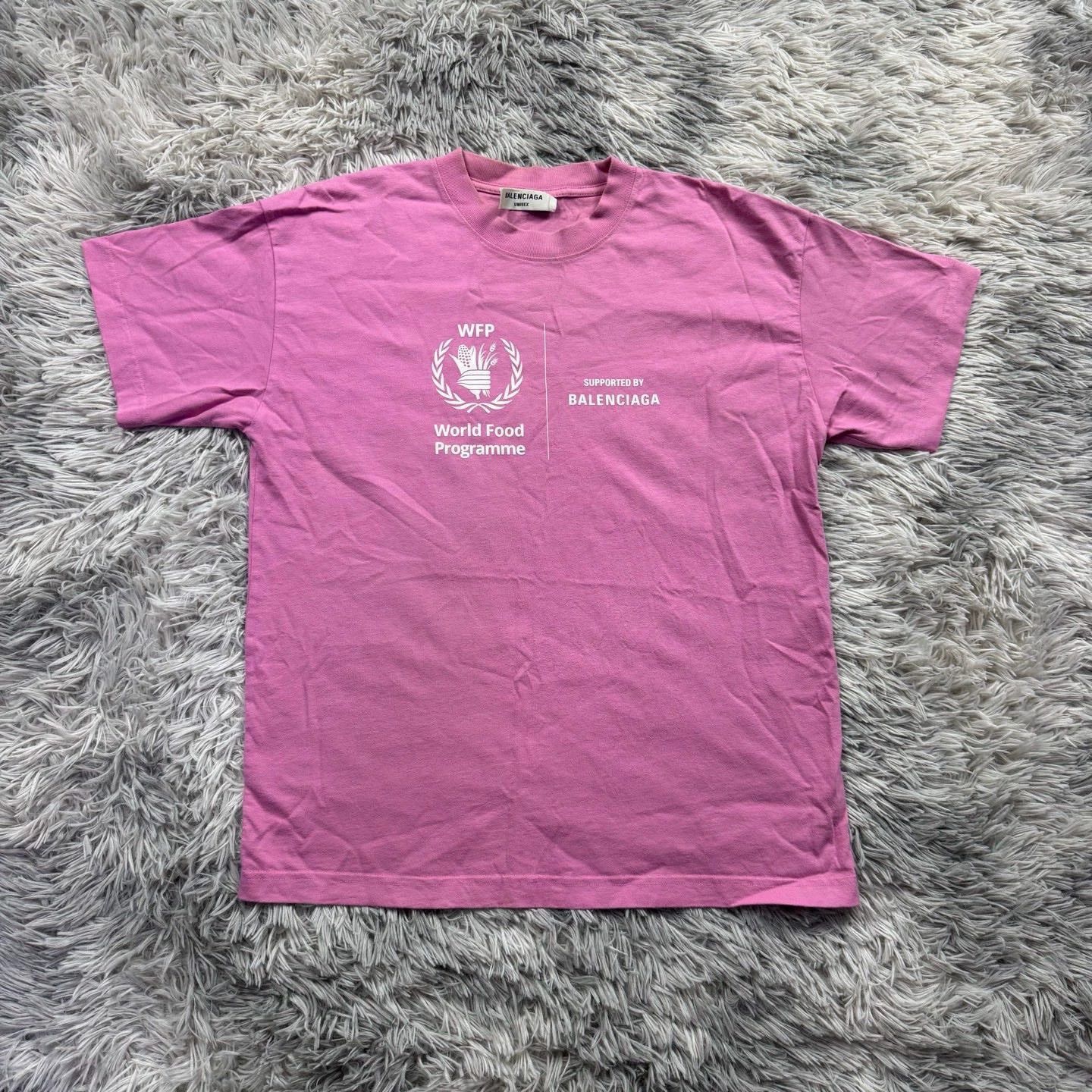 Balenciaga Balenciaga Pink Short Sleeve T-Shirt Size US M / EU 48-50 / 2 - 1 Thumbnail