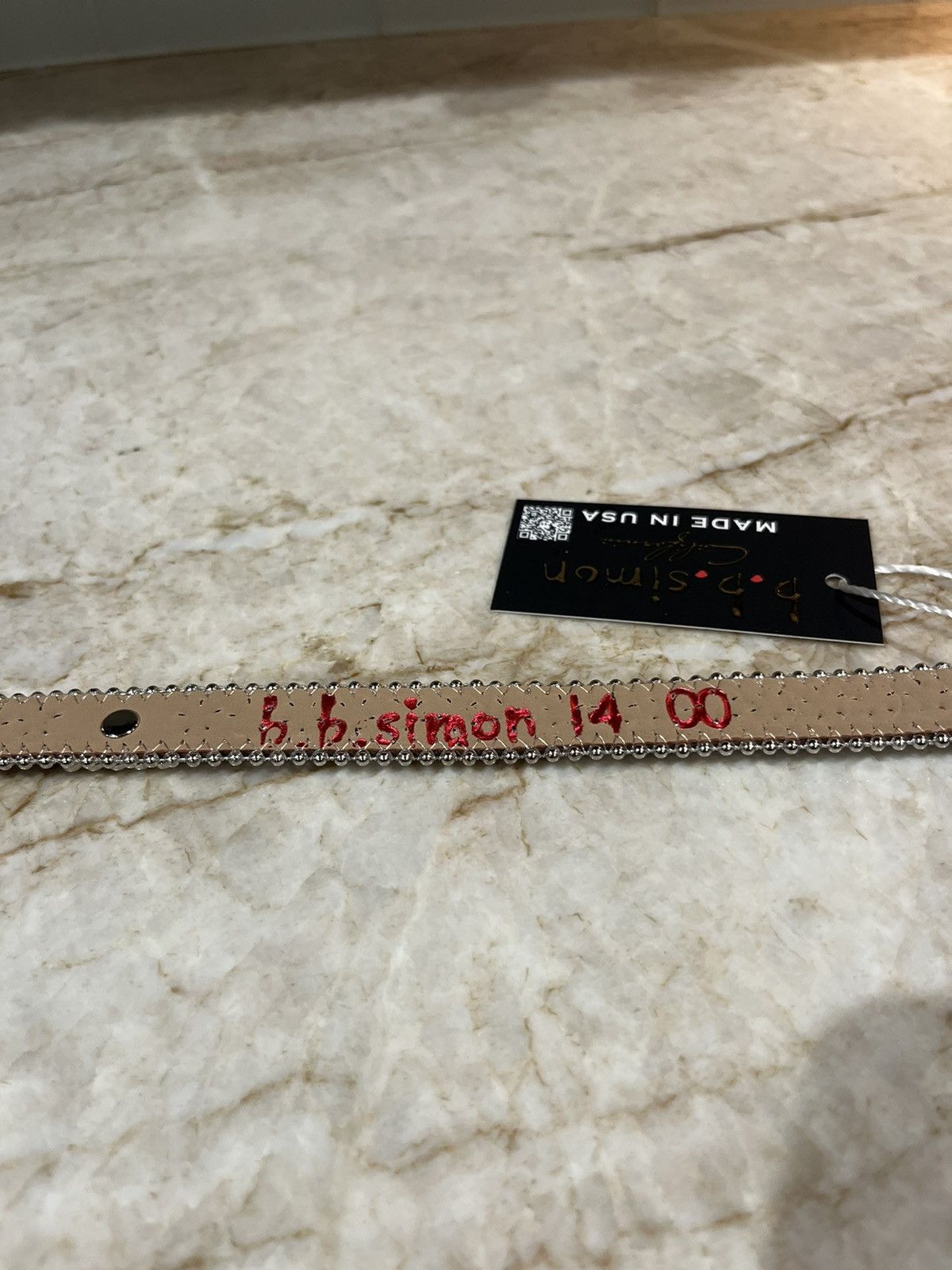 B.B. Simon Bb Simon Dog Collar Size ONE SIZE - 3 Thumbnail