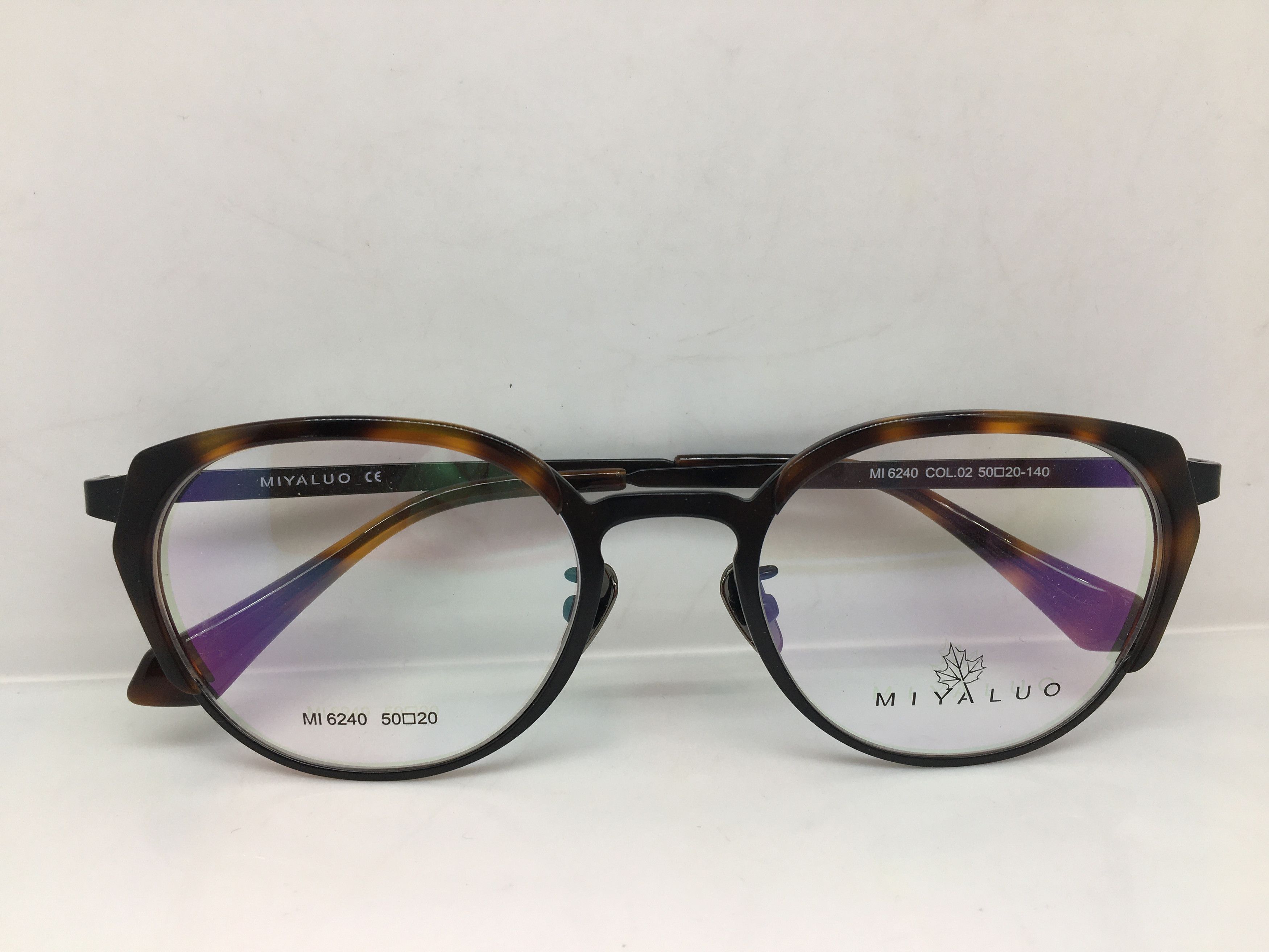 Other MIYALUO Tortoise Black Eyeglasses Frame Size ONE SIZE - 6 Thumbnail