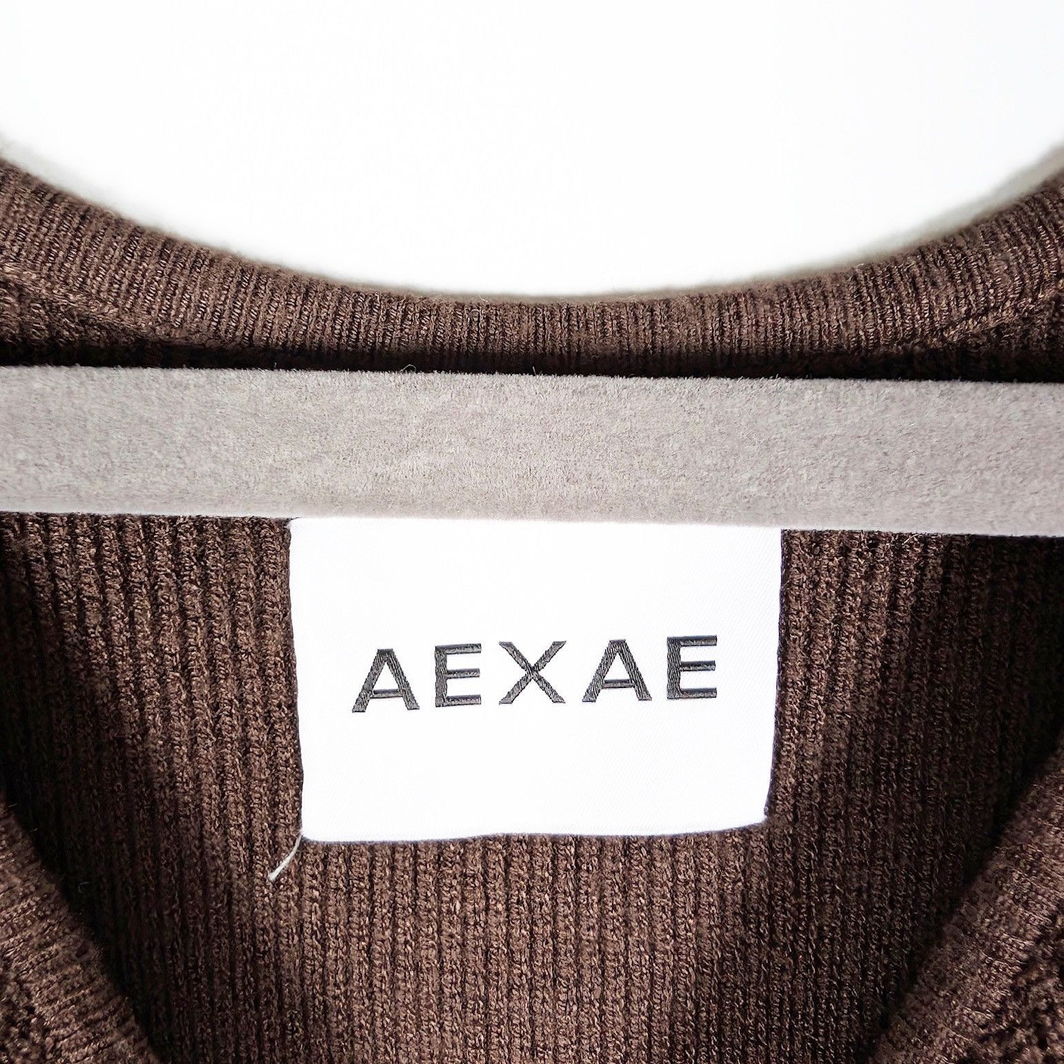Other Aexae Ribbed Scoop Neck Sleeveless Knit Size S / US 4 / IT 40 - 3 Thumbnail