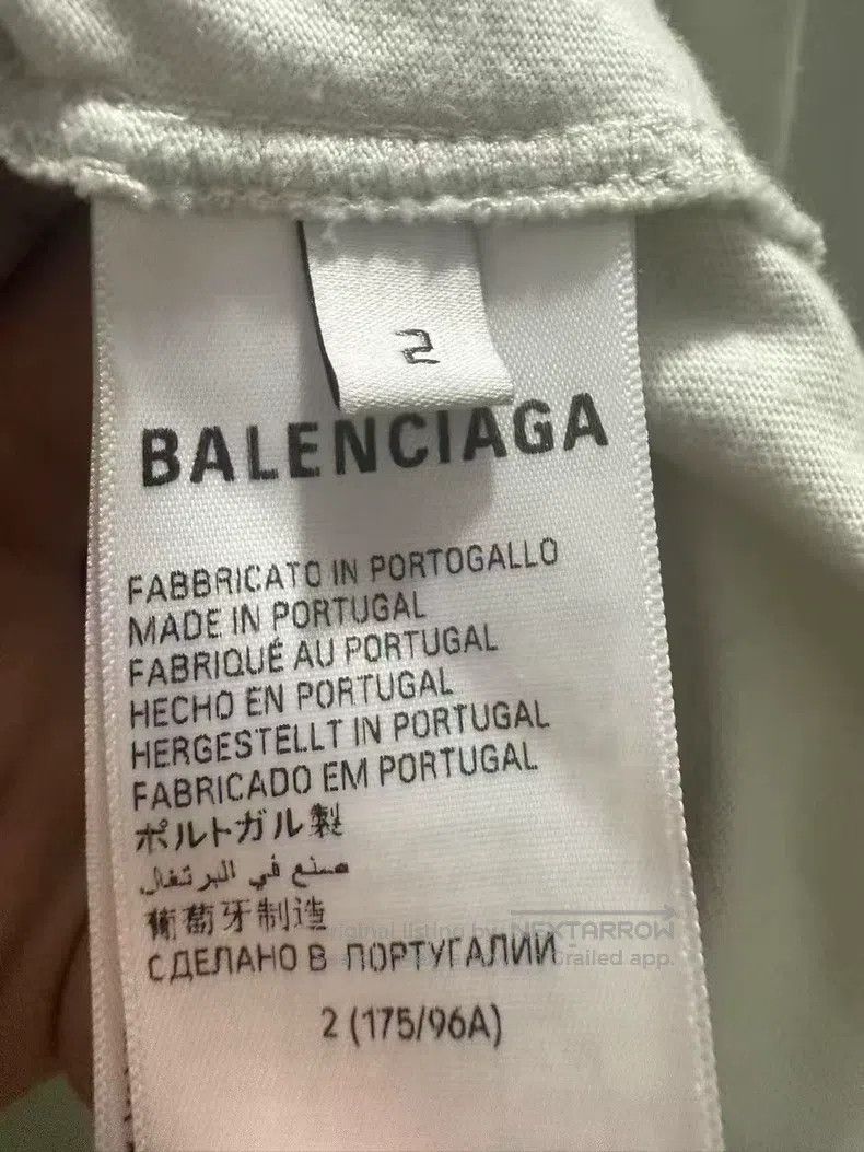 Balenciaga Balenciaga White Manchester United Mud Dye Destruction Emb Size US M / EU 48-50 / 2 - 3 Thumbnail