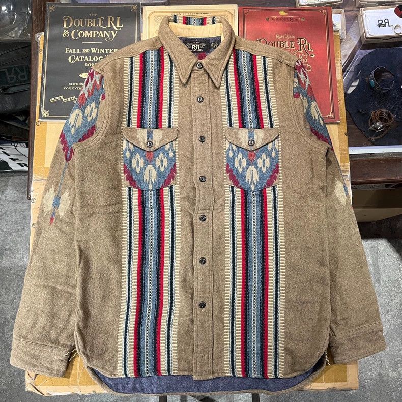 RRL Ralph Lauren RRL Ralph Lauren Southwest style shirt Size US M / EU 48-50 / 2 - 1 Thumbnail